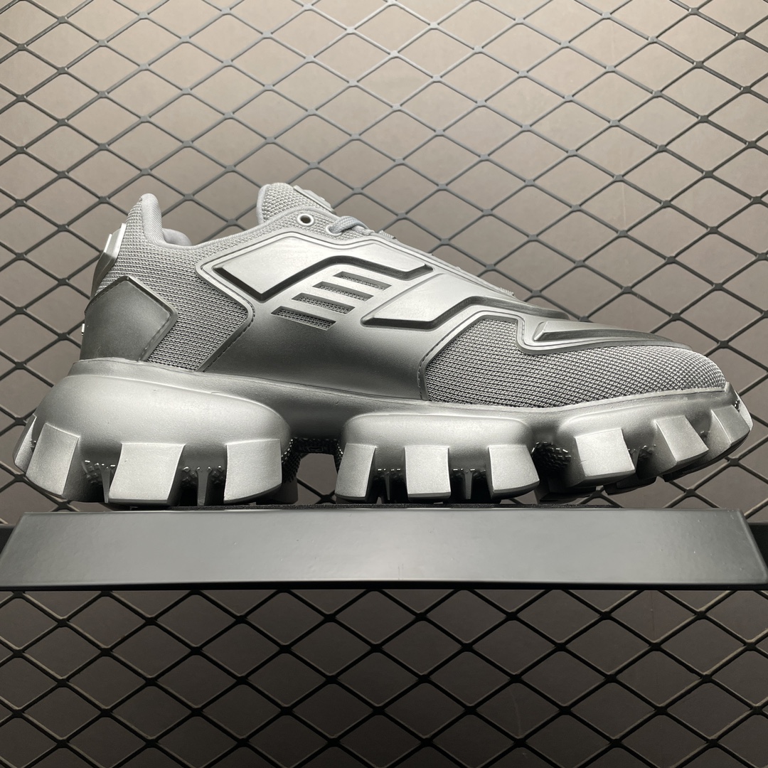 Prada Cloudbust Thunder Technical Fabric Silver（2EG293_3KZU_F0118）