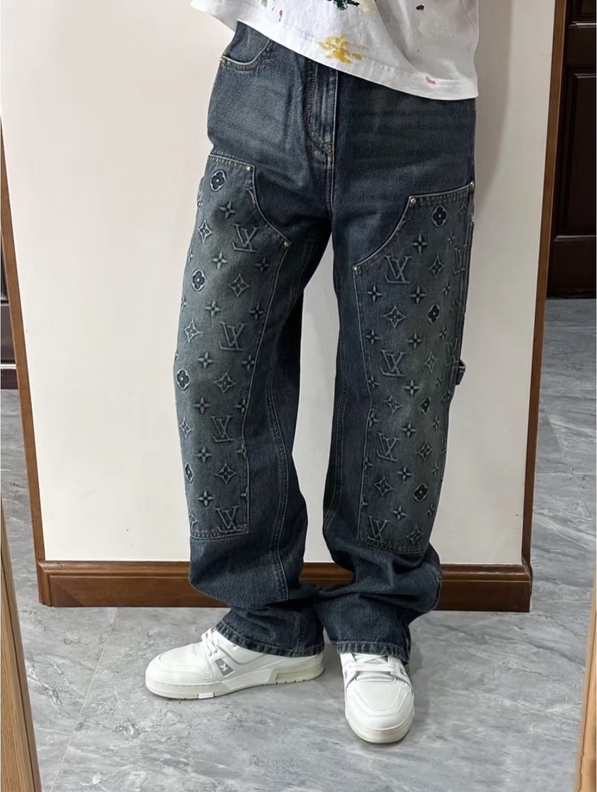 Louis Vuitton Denim Carpenter Jean（1AFADH）