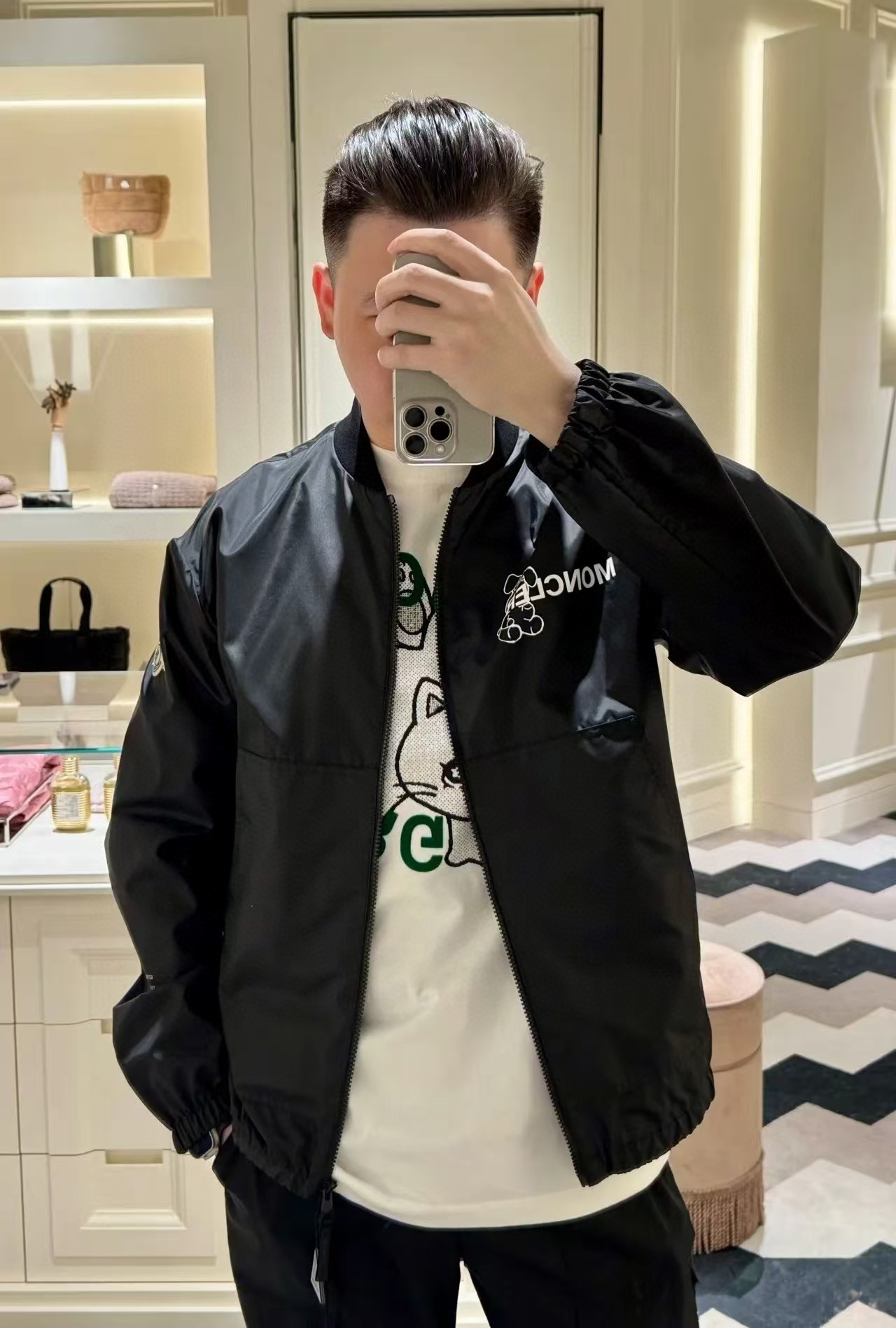 Moncler x FRGMT 'Ostria' bomber jacket（K109U1A00009M5238999）