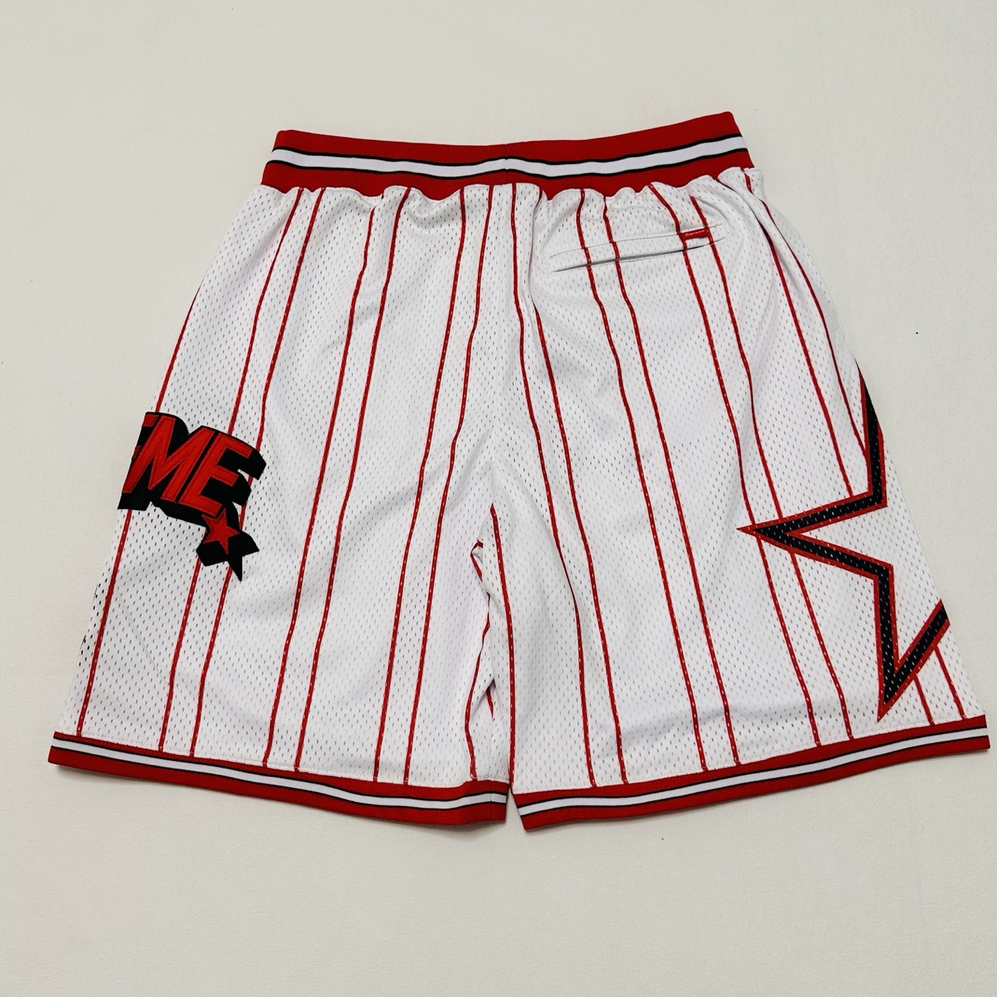 Supreme Star Basketball Shorts 'Black White'(SUP-SS24-287）