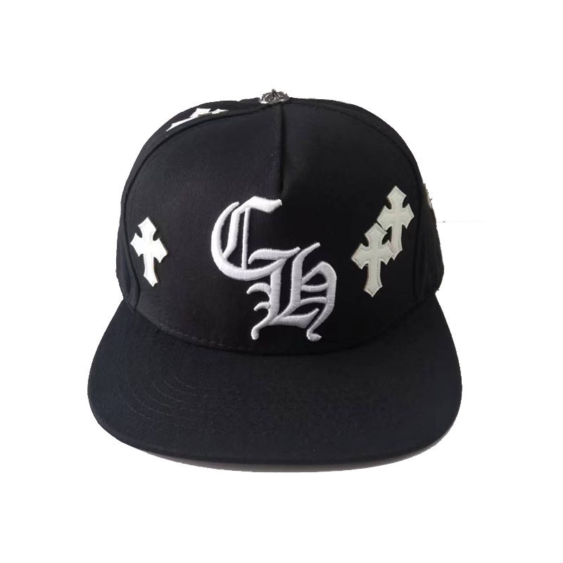 CHROME HEARTS Crosspatch Baseball Cap Blue Metal material (non-silver)（CH200515）