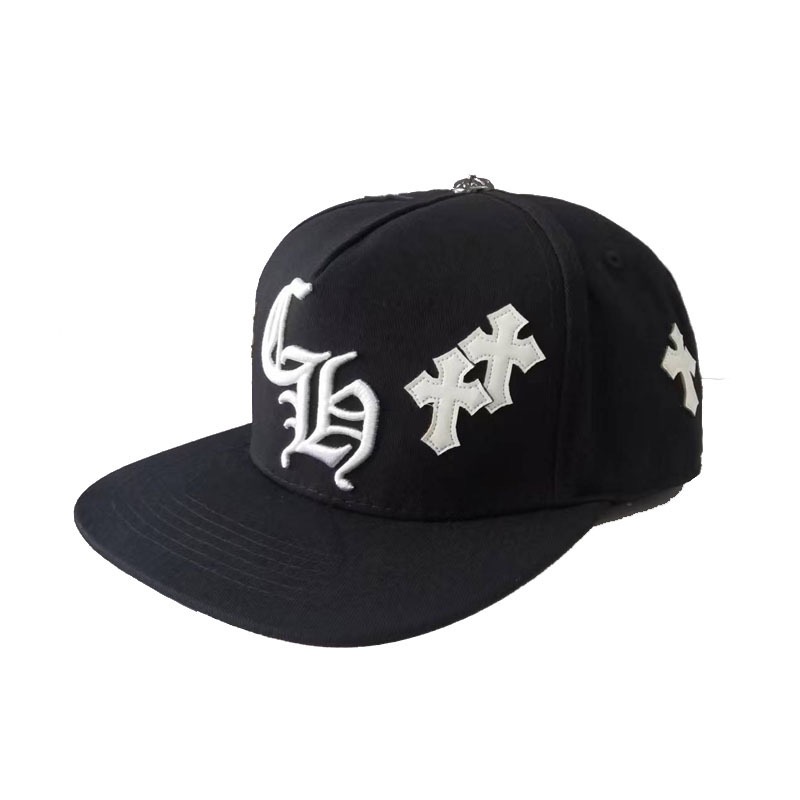 CHROME HEARTS Crosspatch Baseball Cap Blue Metal material (non-silver)（CH200515）