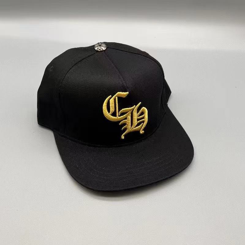 Chrome Hearts CH Logo Baseball Hat Cap Metal material (non-silver)（CH200517）