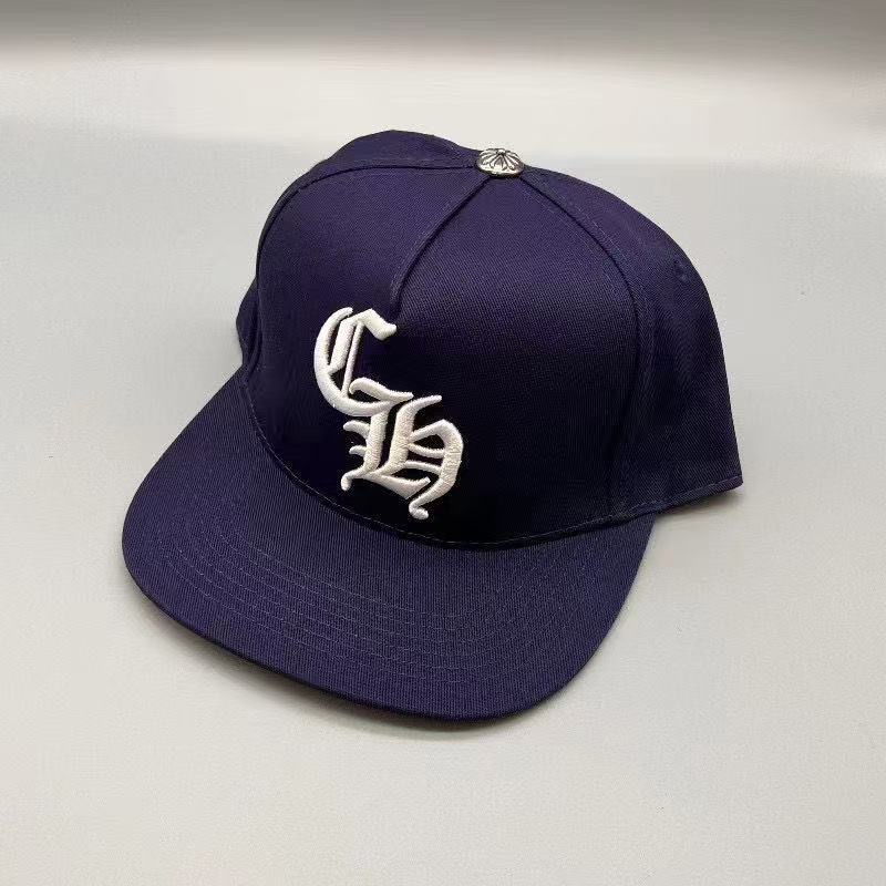 Chrome Hearts CH Logo Baseball Hat Cap Metal material (non-silver)（CH200517）