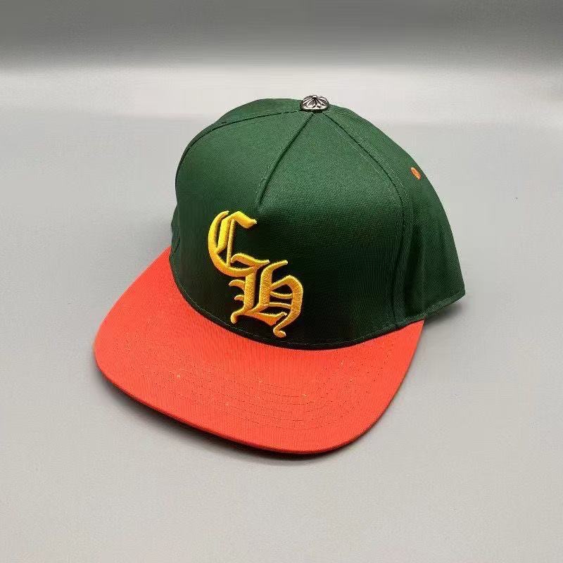 Chrome Hearts CH Logo Baseball Hat Cap Metal material (non-silver)（CH200517）