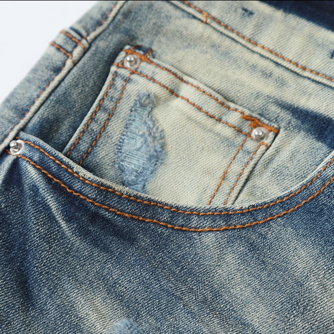 Amiri Jeans (AMDNSY1007-406）