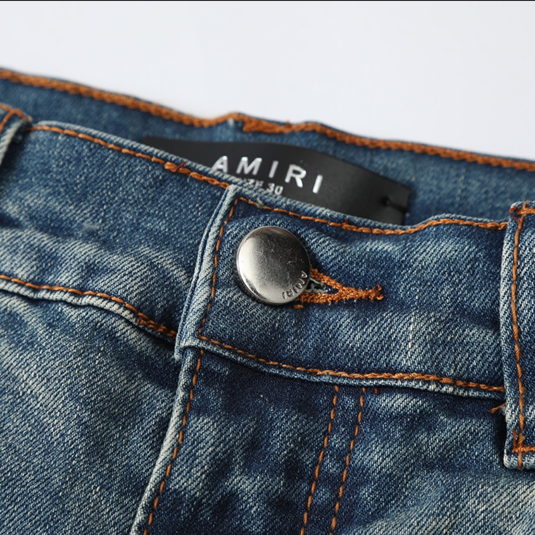 Amiri Jeans (AMDNSY1007-406）