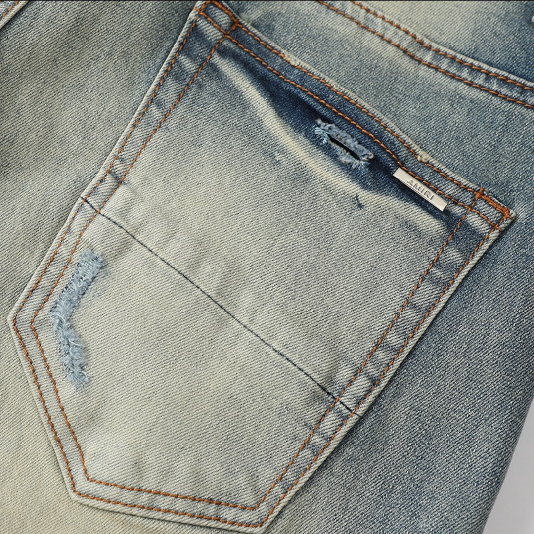 Amiri Jeans (AMDNSY1007-406）