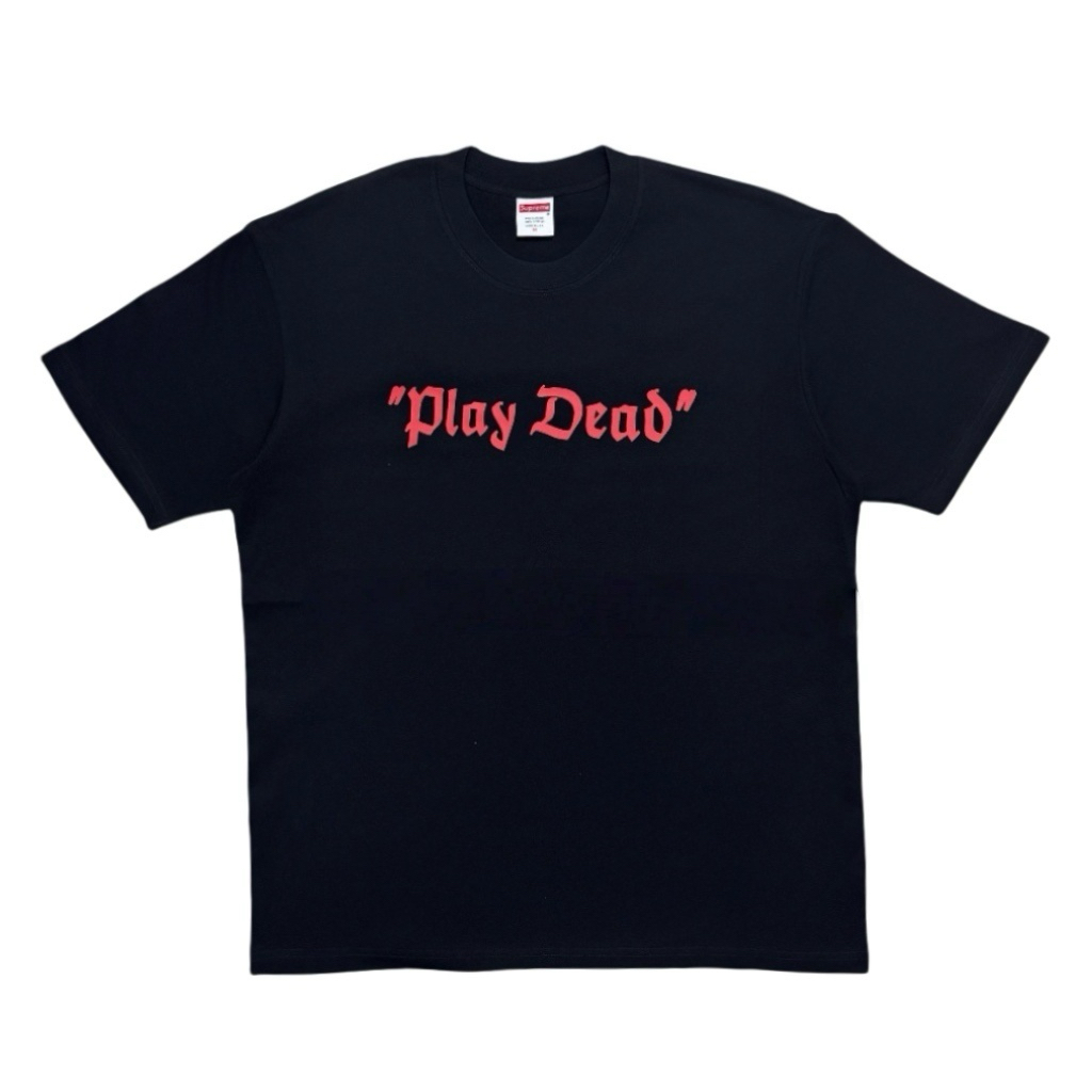 Supreme FW22 Week 14 Play Dead Tee (SUP-FW22-784）