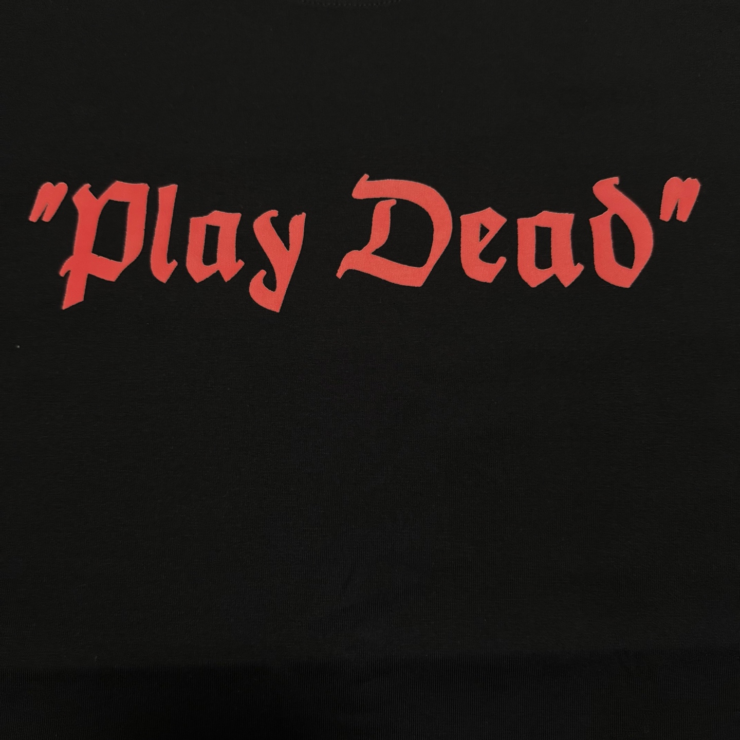 Supreme FW22 Week 14 Play Dead Tee (SUP-FW22-784）