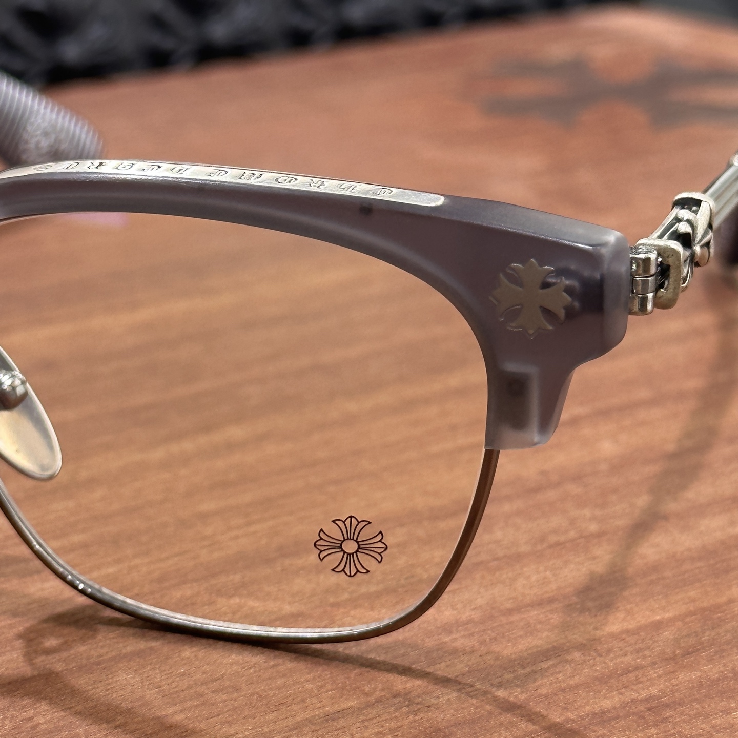 【Chrome Hearts】 Bonennoisseur II Black Brushed Silver (CHROME HEARTS 422)