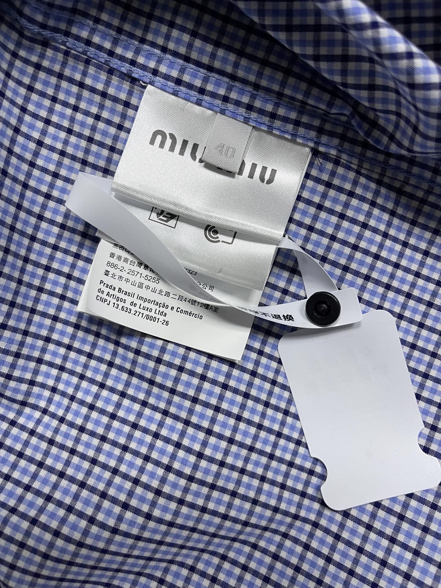 MIUMIU Shirt（MK1920-17L1-F0D1Y-S-OOO）