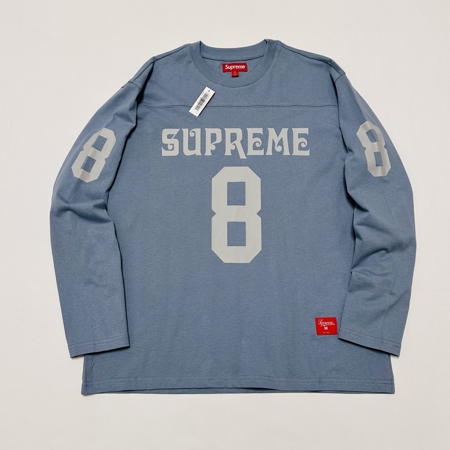 Supreme Affiliated L/S Football Top "Black"（SUP-SS25-WEEK4-013）