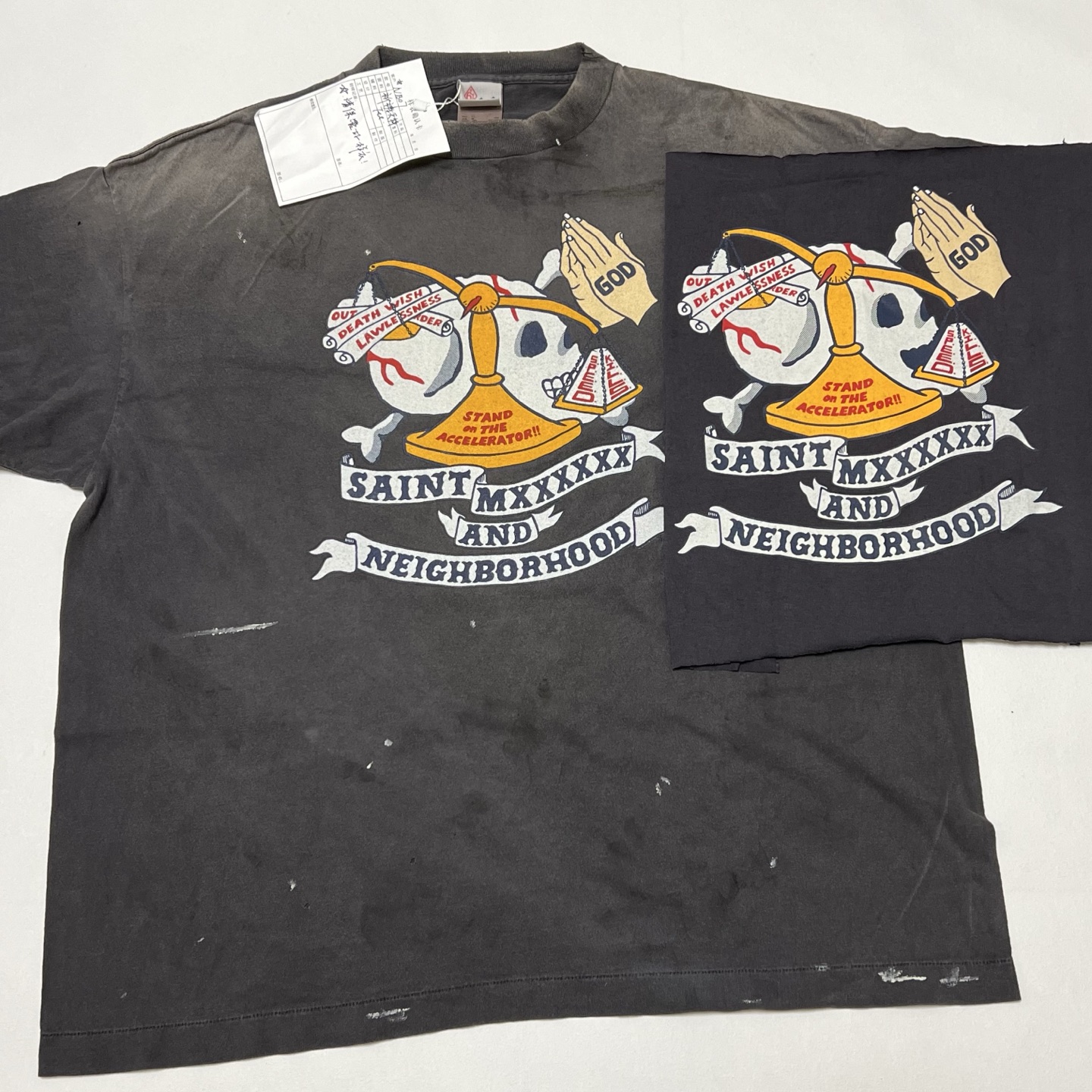 SAINT Mxxxxxx × NEIGHBORHOOD STHD. PRAY  (SM-HR8-0000-C68）