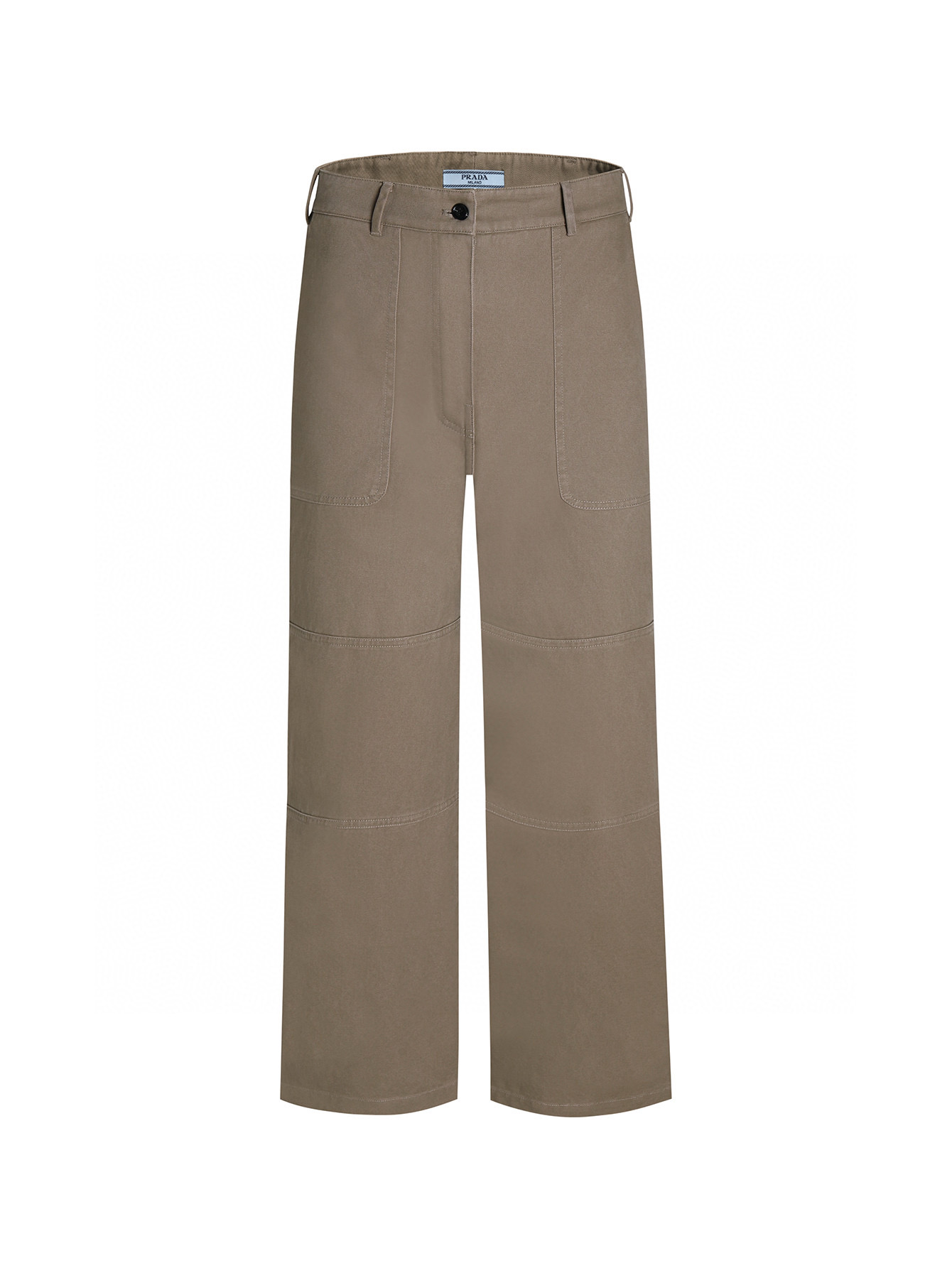 PRADA Wide leg chino pants (P261J-17CB-F0572-S-OOO）