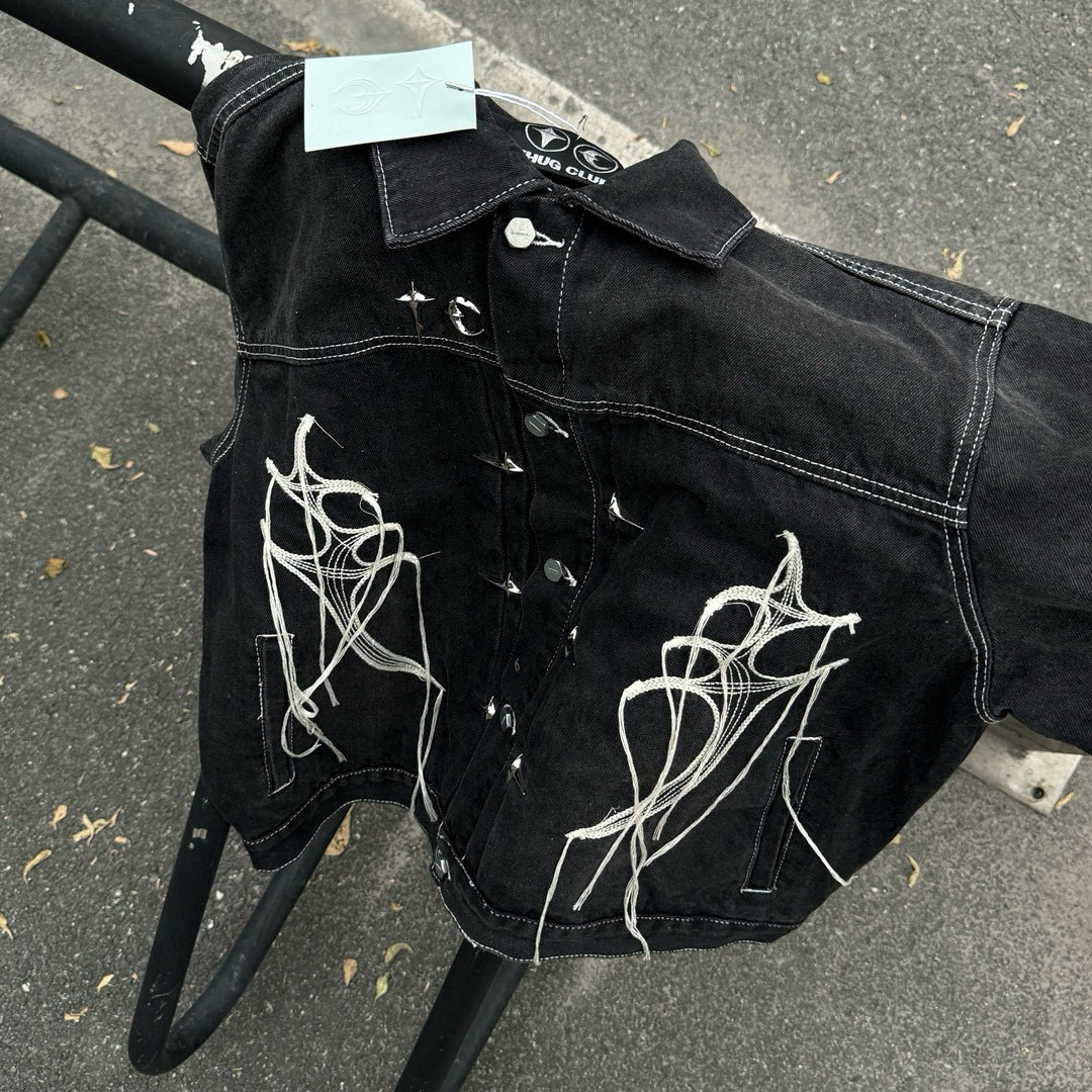 THUG CLUB Tribal Tree Denim Jacket（TCFW-100-01）