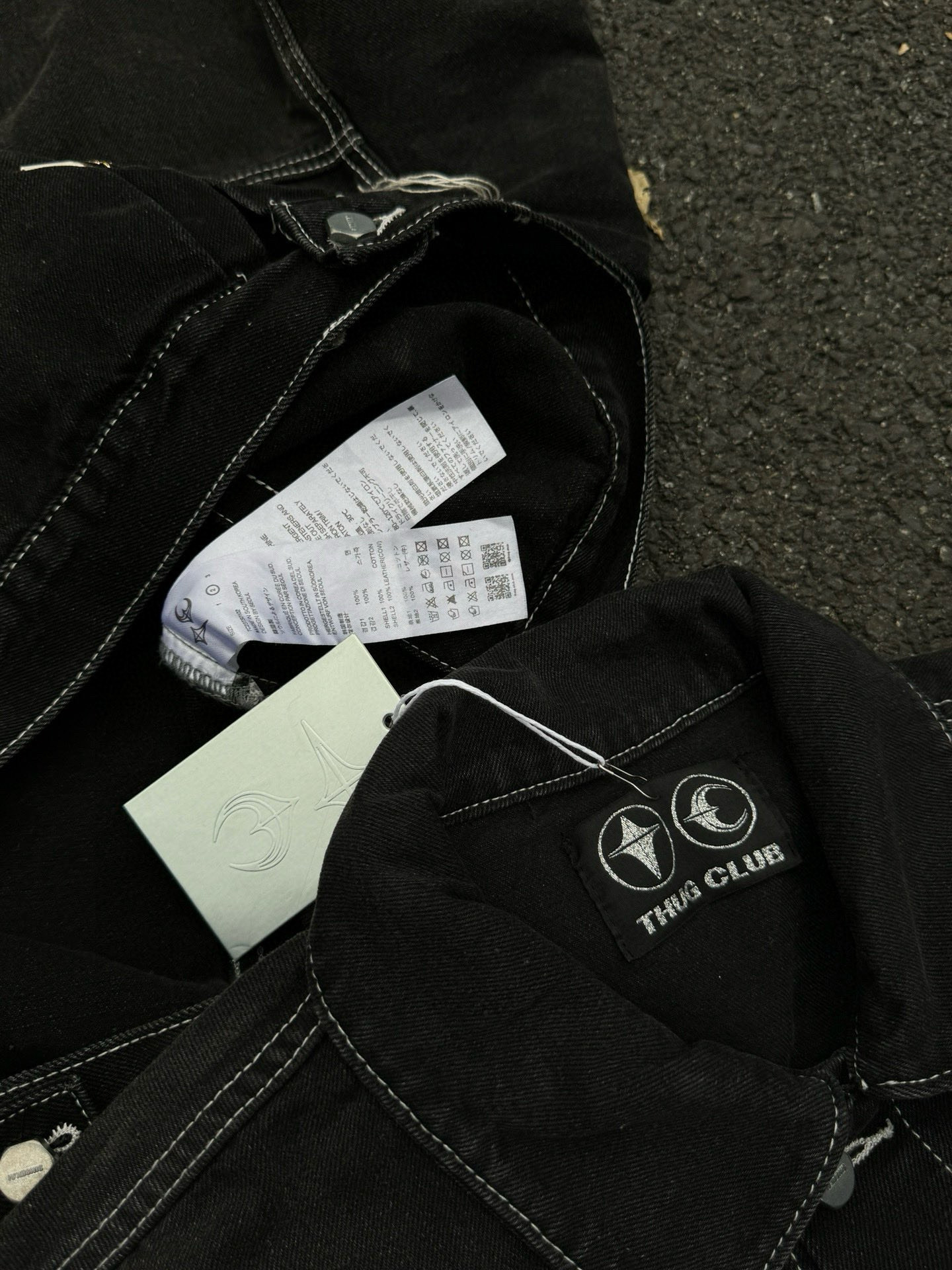 THUG CLUB Tribal Tree Denim Jacket（TCFW-100-01）