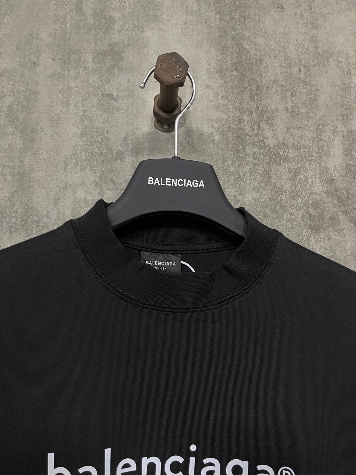 Balenciaga Mens New Copyright Medium Fit T-shirt（612966TIV541070）