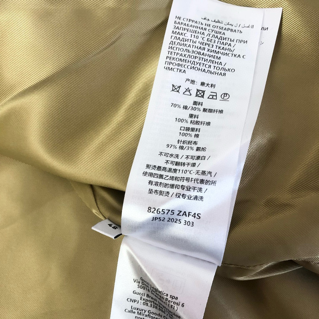 GUCCI GG canvas bomber jacket（826575-ZAF4S-2580）