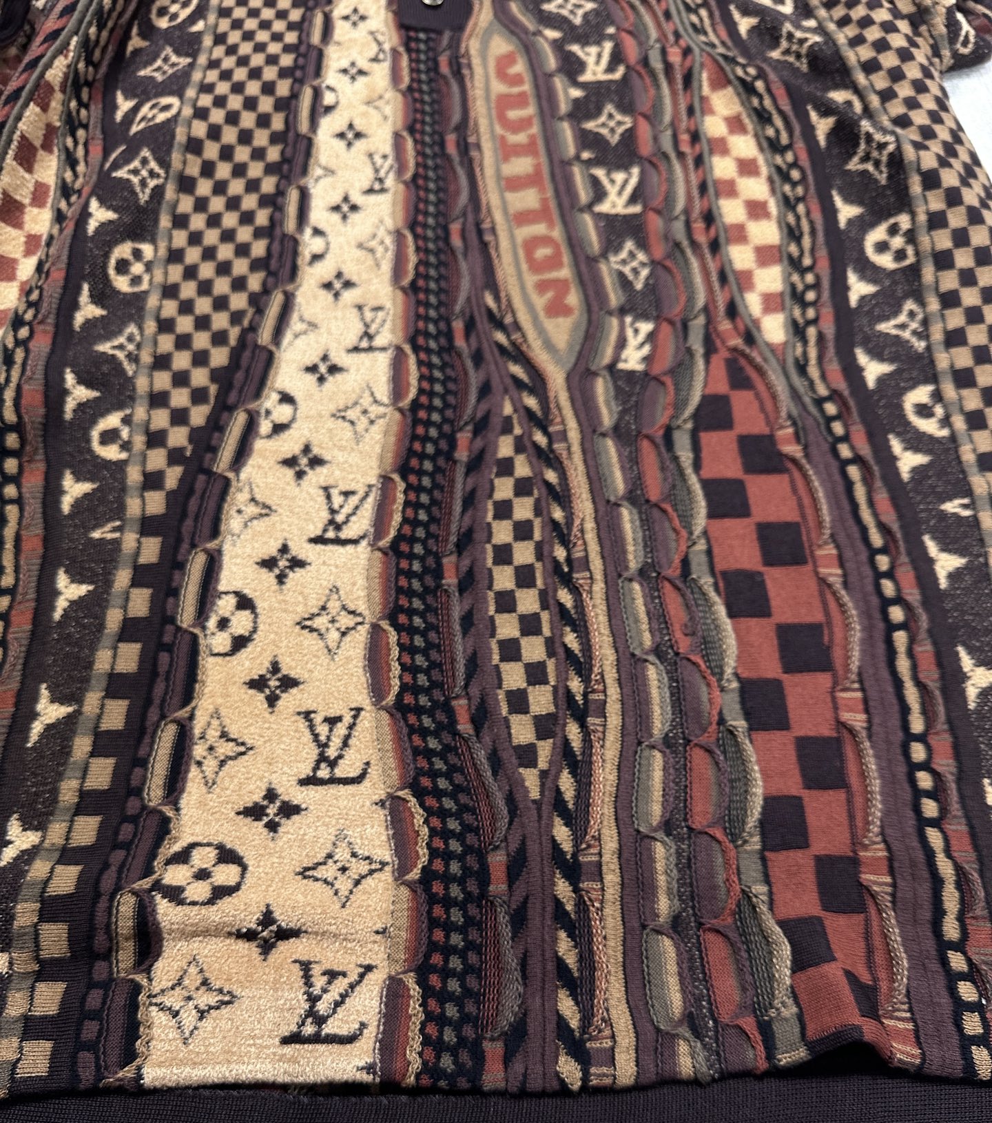 Louis Vuitton Men's Cotton Jacquard Knit（1AIMB8）