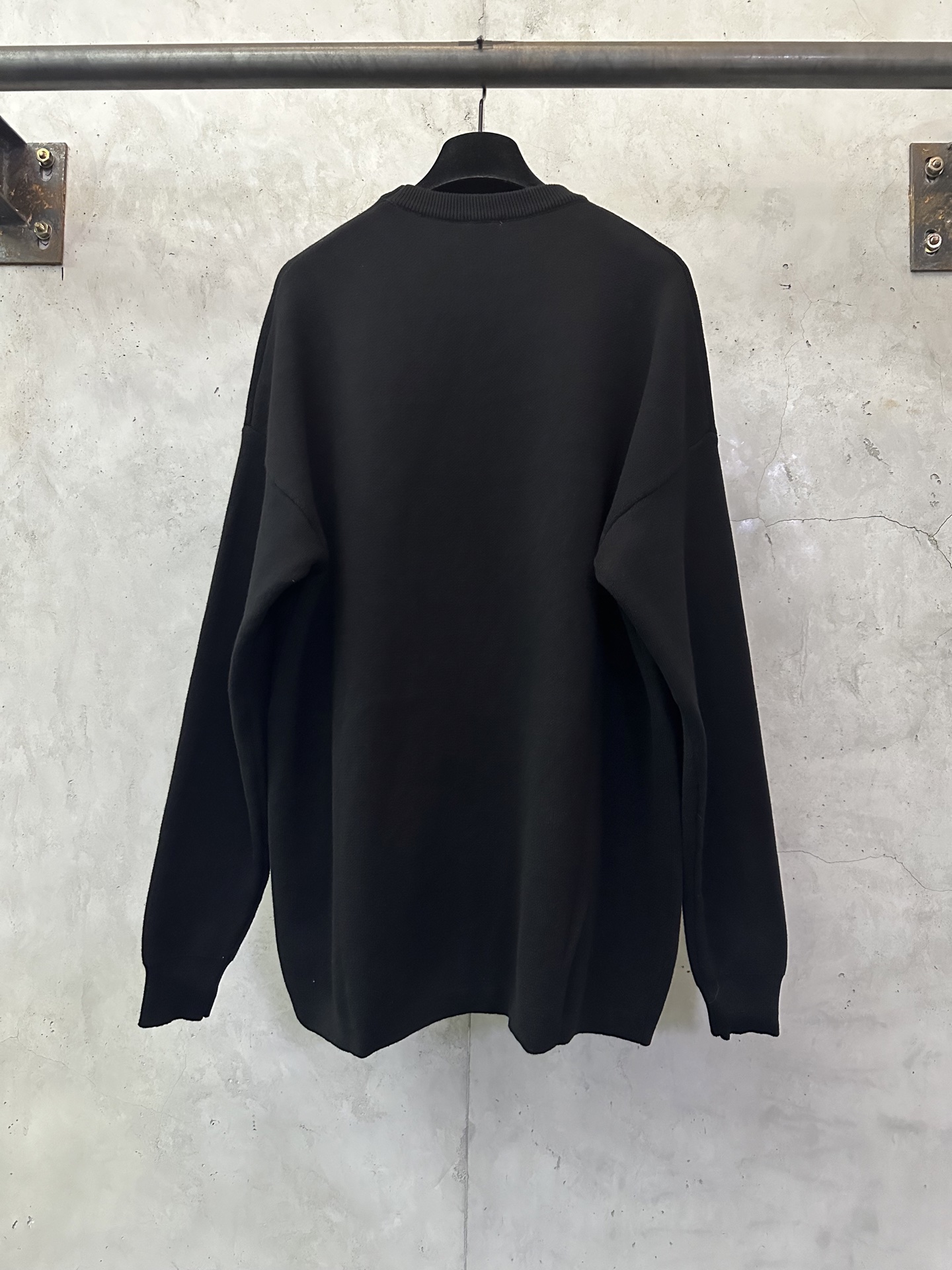 LOEWE Gray cotton blend sweater (H526Y14KDK-1527）