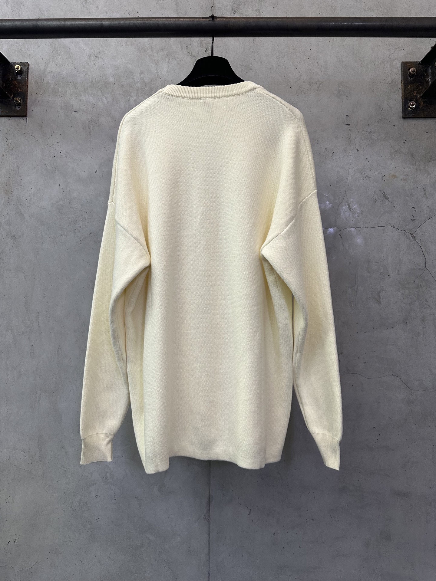 LOEWE Gray cotton blend sweater (H526Y14KDK-1527）