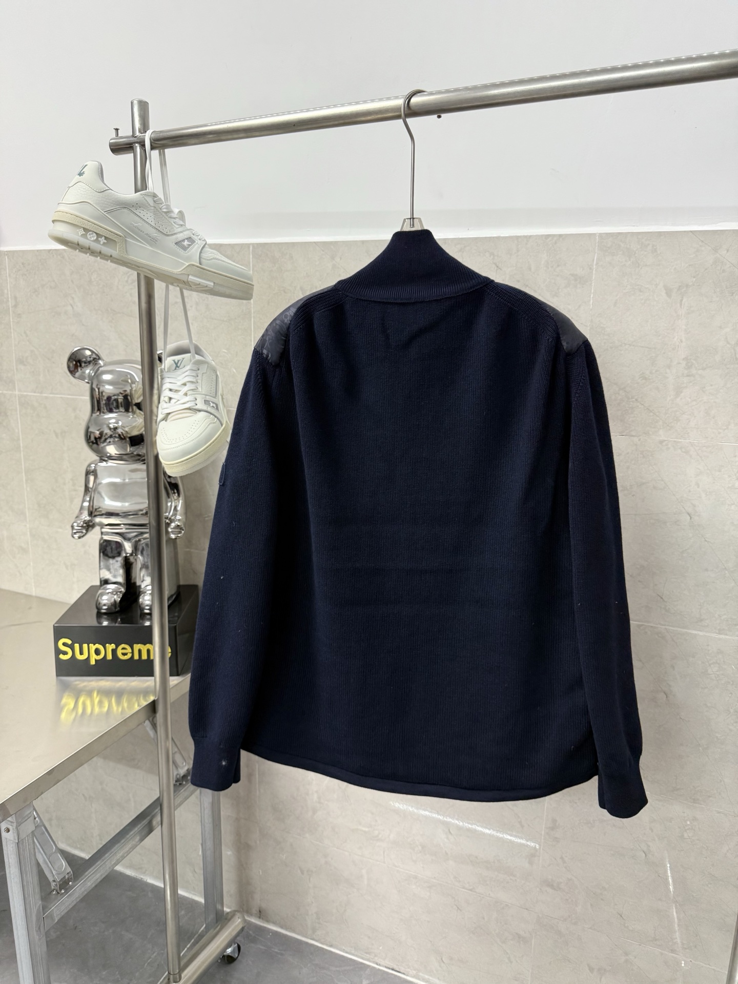 DIOR Men's Knit Mixed Color Jacket（213M435AT373C900）