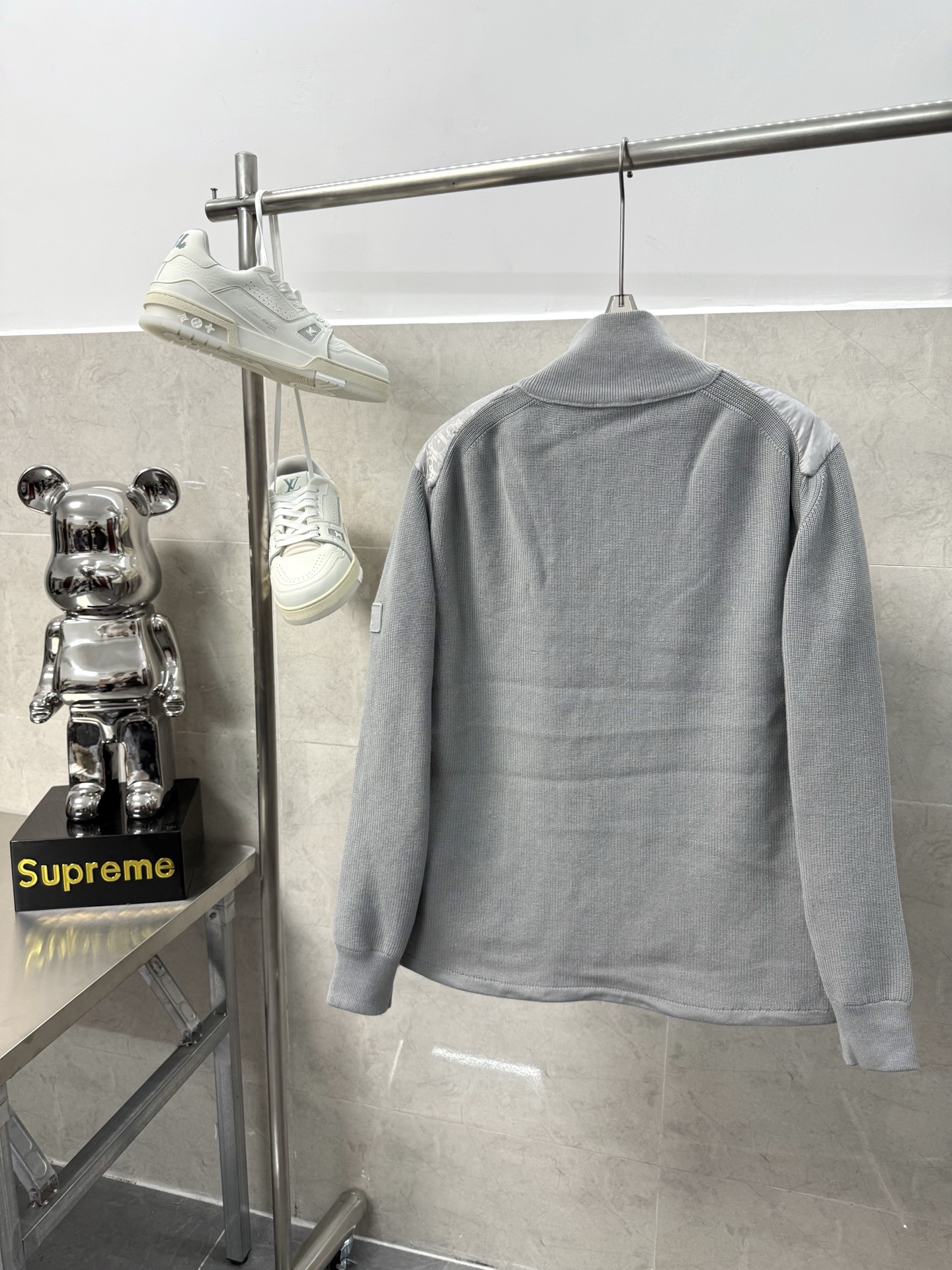 DIOR Men's Knit Mixed Color Jacket（213M435AT373C900）