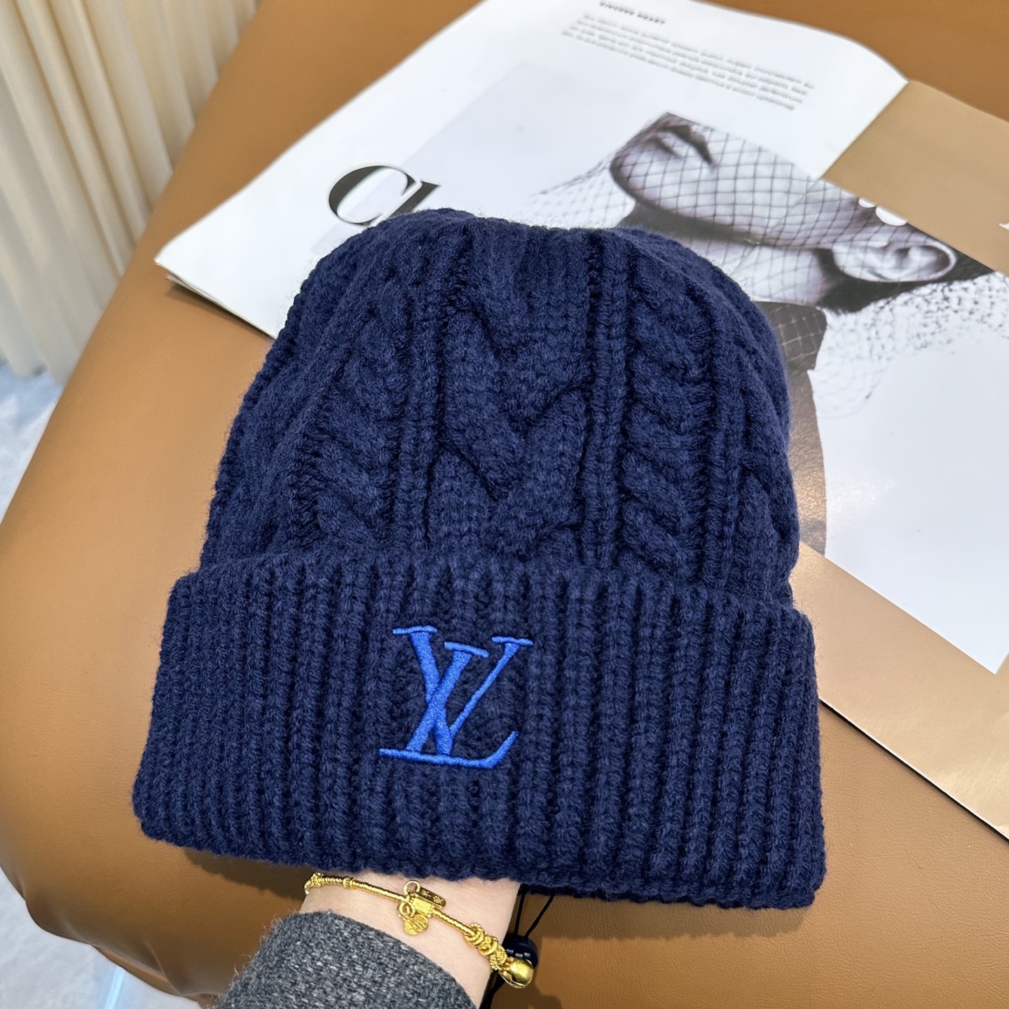 Louis Vuitton Beanie Only LV Mini Cable S00（M5215A）