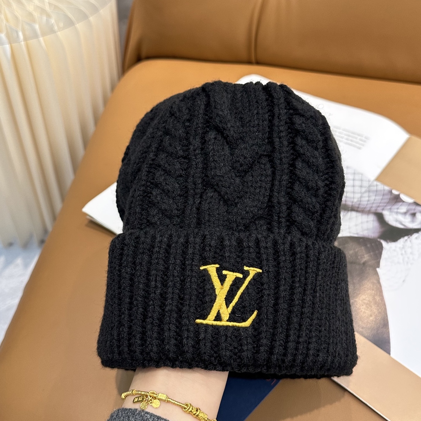 Louis Vuitton Beanie Only LV Mini Cable S00（M5215A）