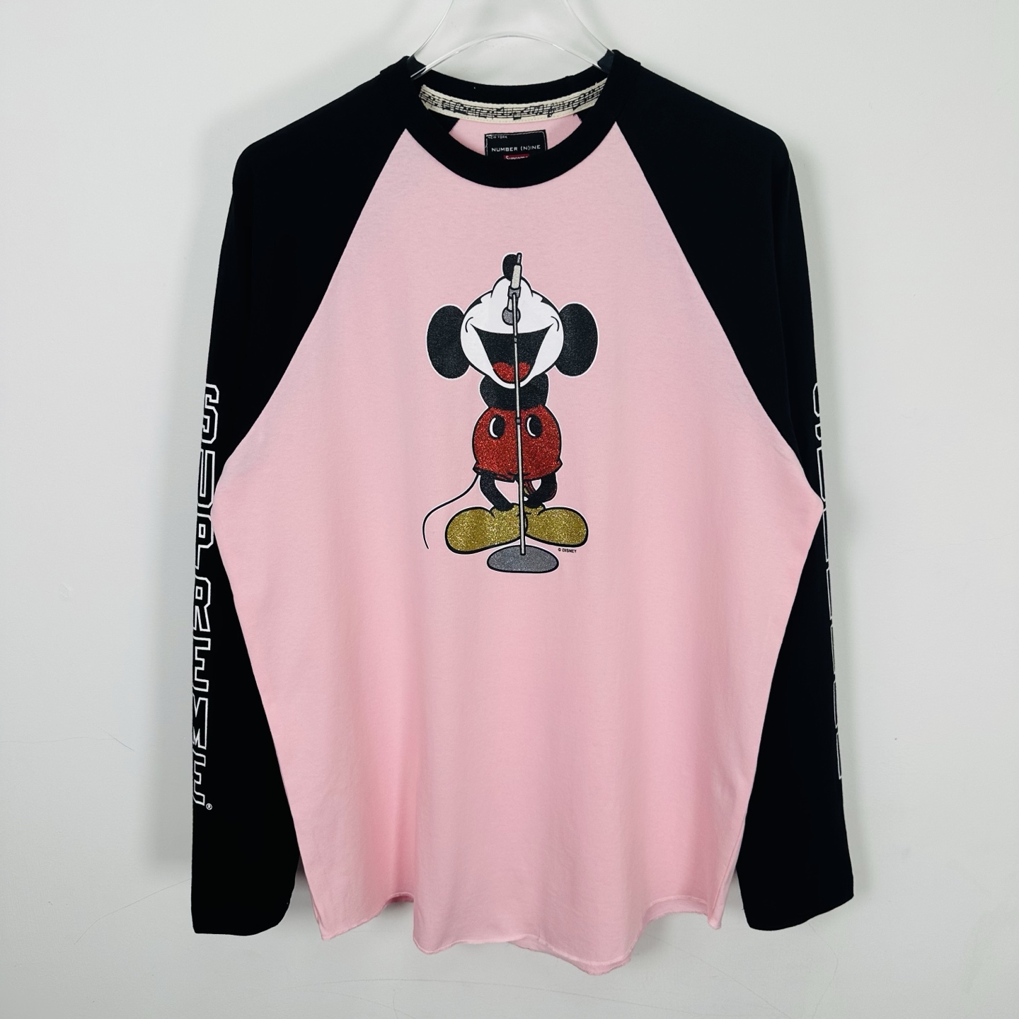 Supreme × Number (N)ine × Mickey Mouse Raglan Long Sleeve （SUP-FW25-234）