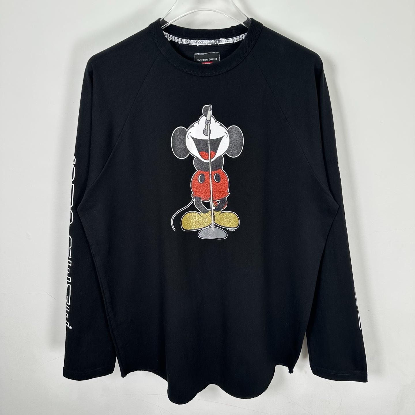Supreme × Number (N)ine × Mickey Mouse Raglan Long Sleeve （SUP-FW25-234）