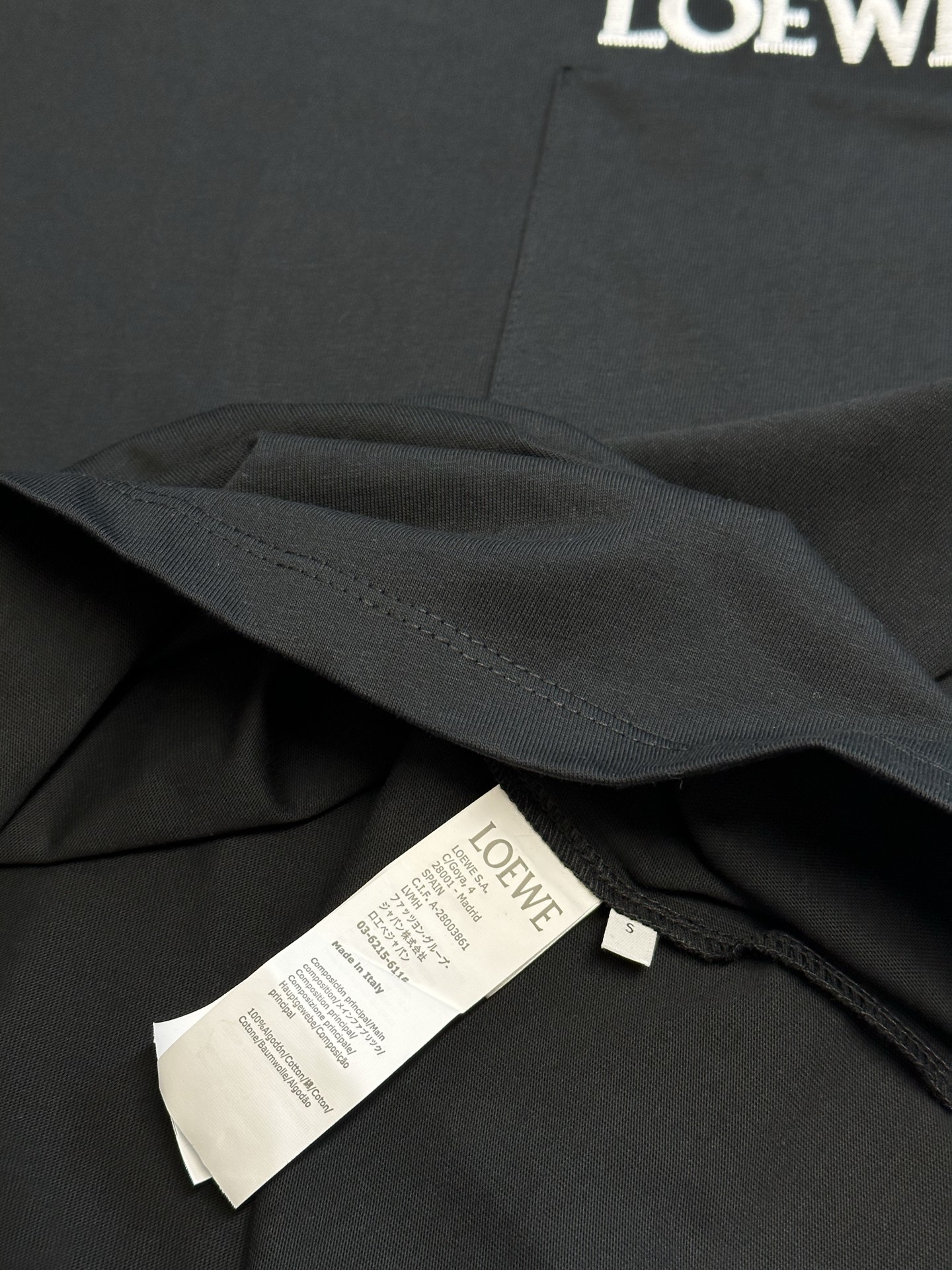 LOEWE LOGO T-shirt  (H526Y22XDE-2100）