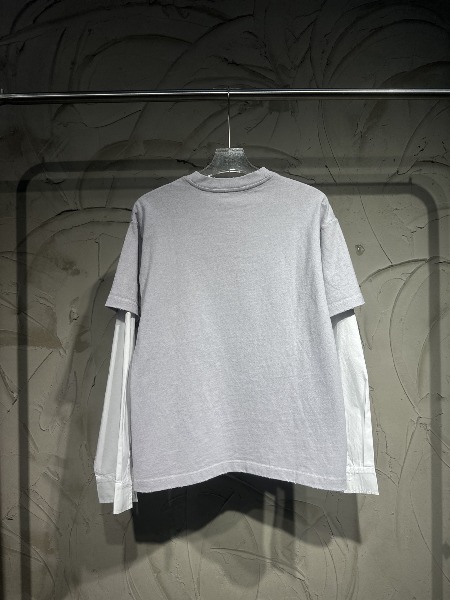 Acne Studios Edra Double Tinsel T-Shirt (AL0503-AA2）