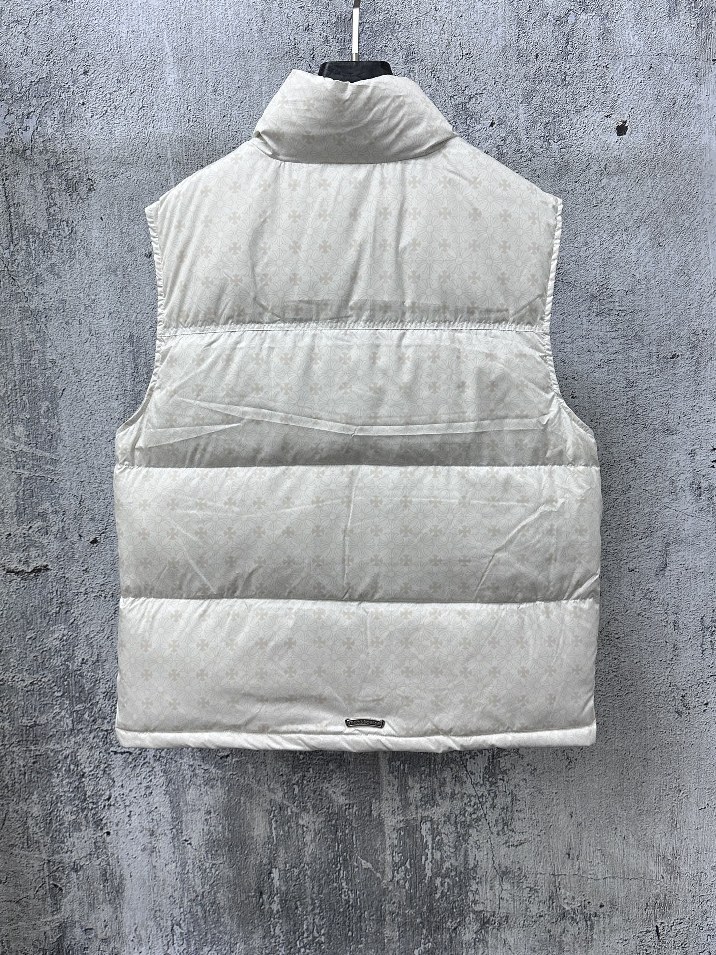 Chrome Hearts down vest (CH-YR001）