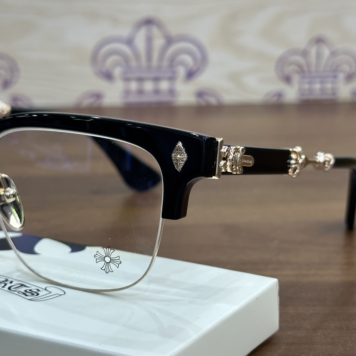 Chrome Hearts EVAGILIST DAGGER Glasses (CHROME HEARTS 433）