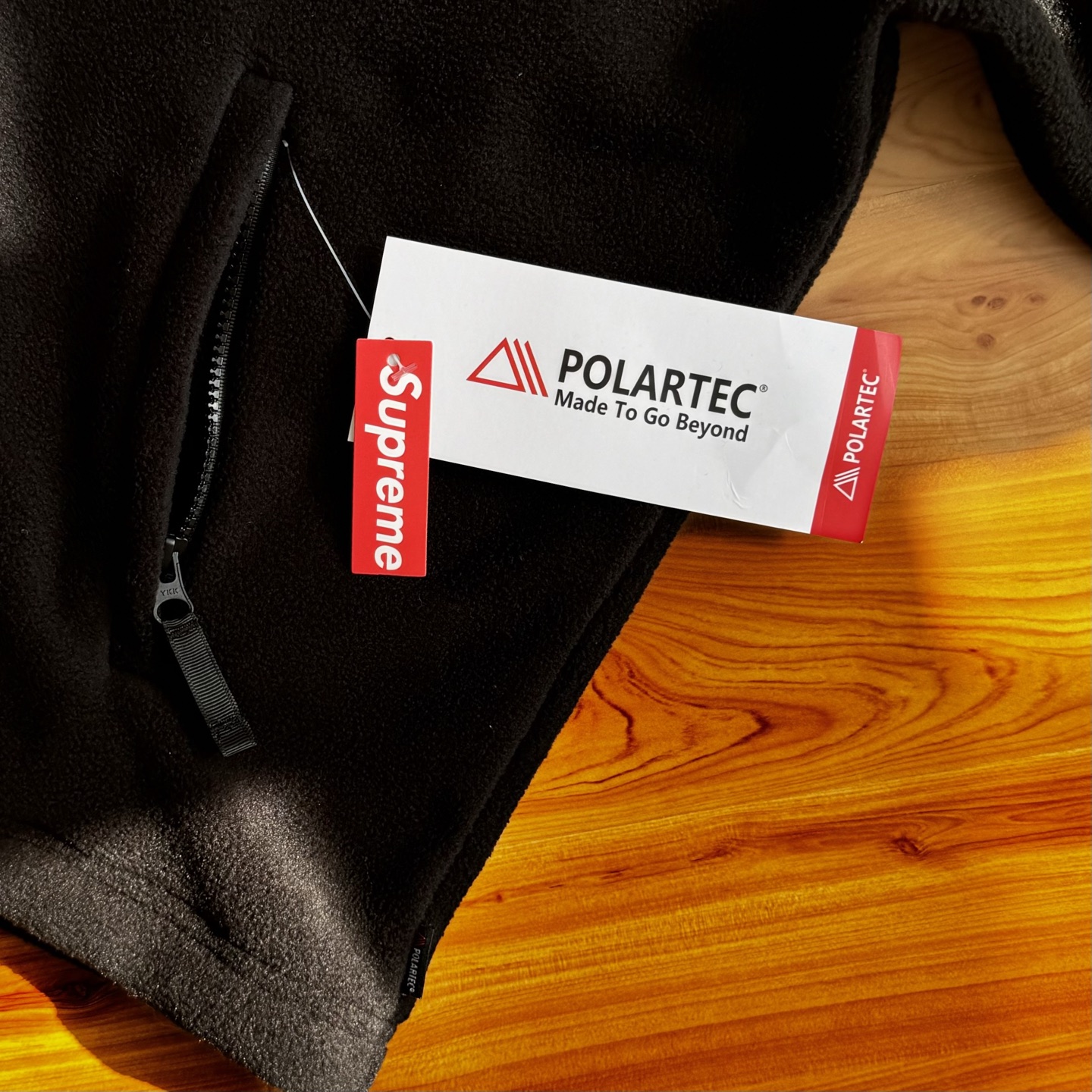 Supreme Polartec WEEK14 Polartec Face Mask Half-Fasten Hoodie (SUP-FW25-064）