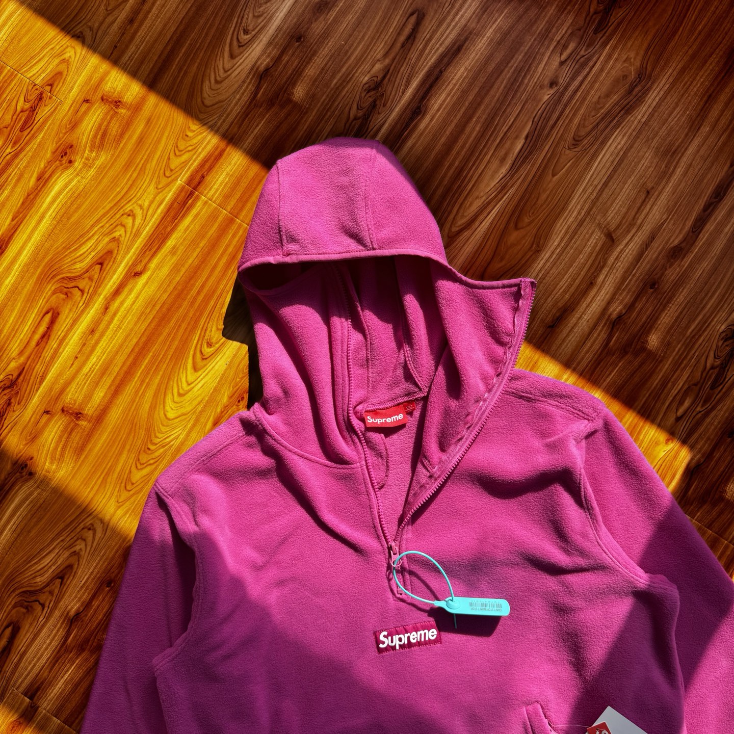 Supreme Polartec WEEK14 Polartec Face Mask Half-Fasten Hoodie (SUP-FW25-064）