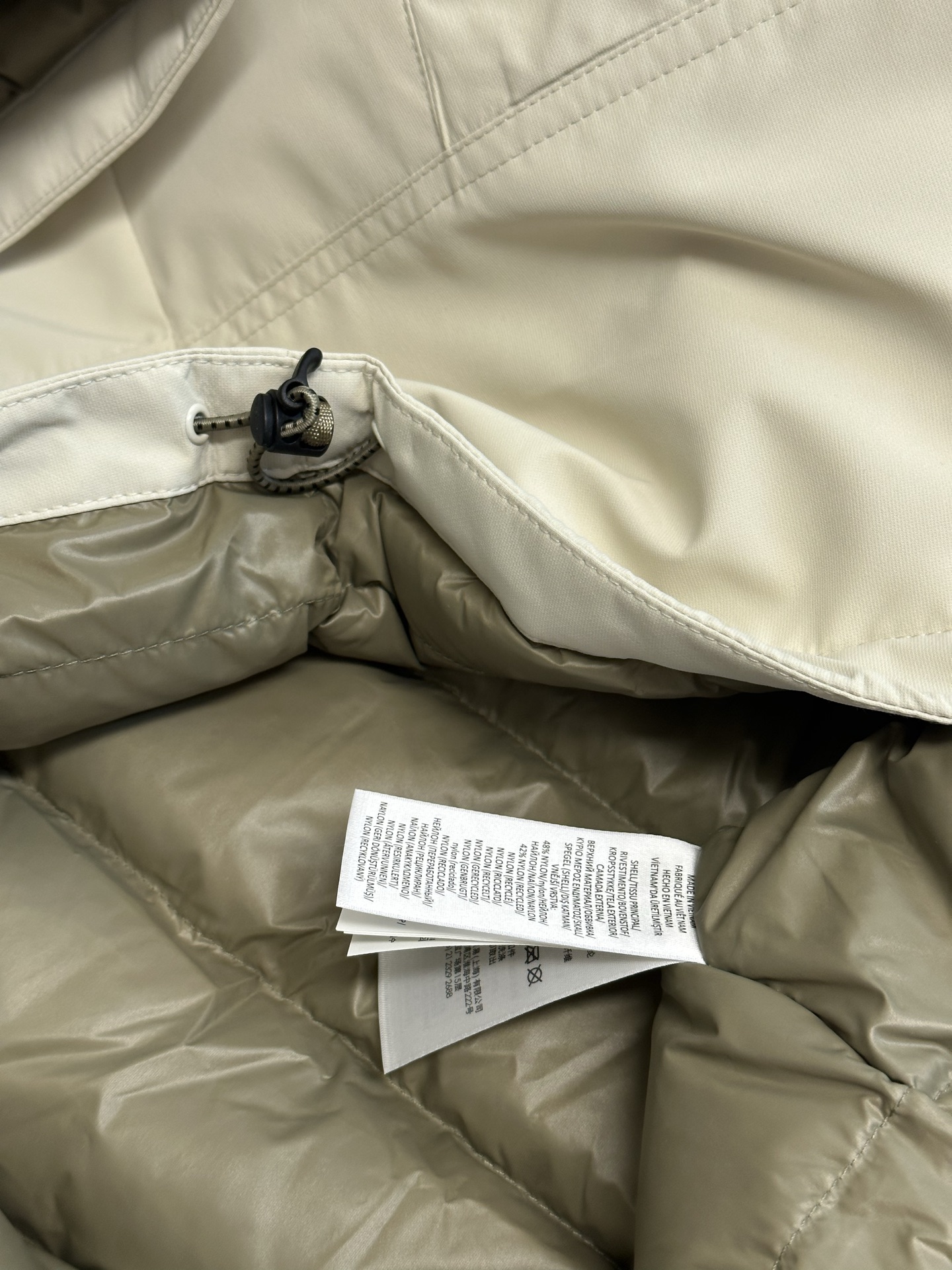 Polo Ralph Lauren winter coat beige plain（710967882-002）