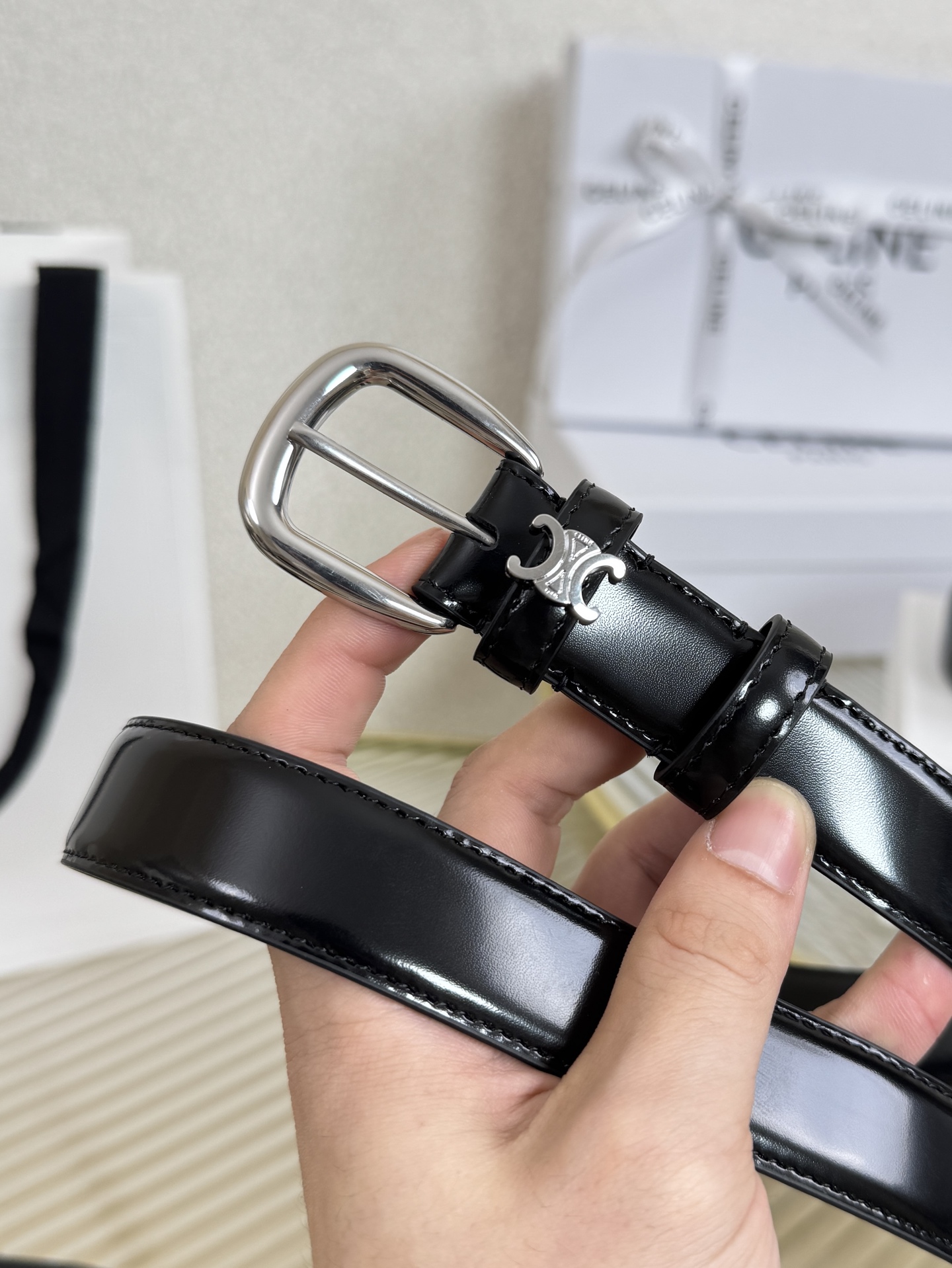 CELINE BELTS - Unisex（45BNN3A0128DG）