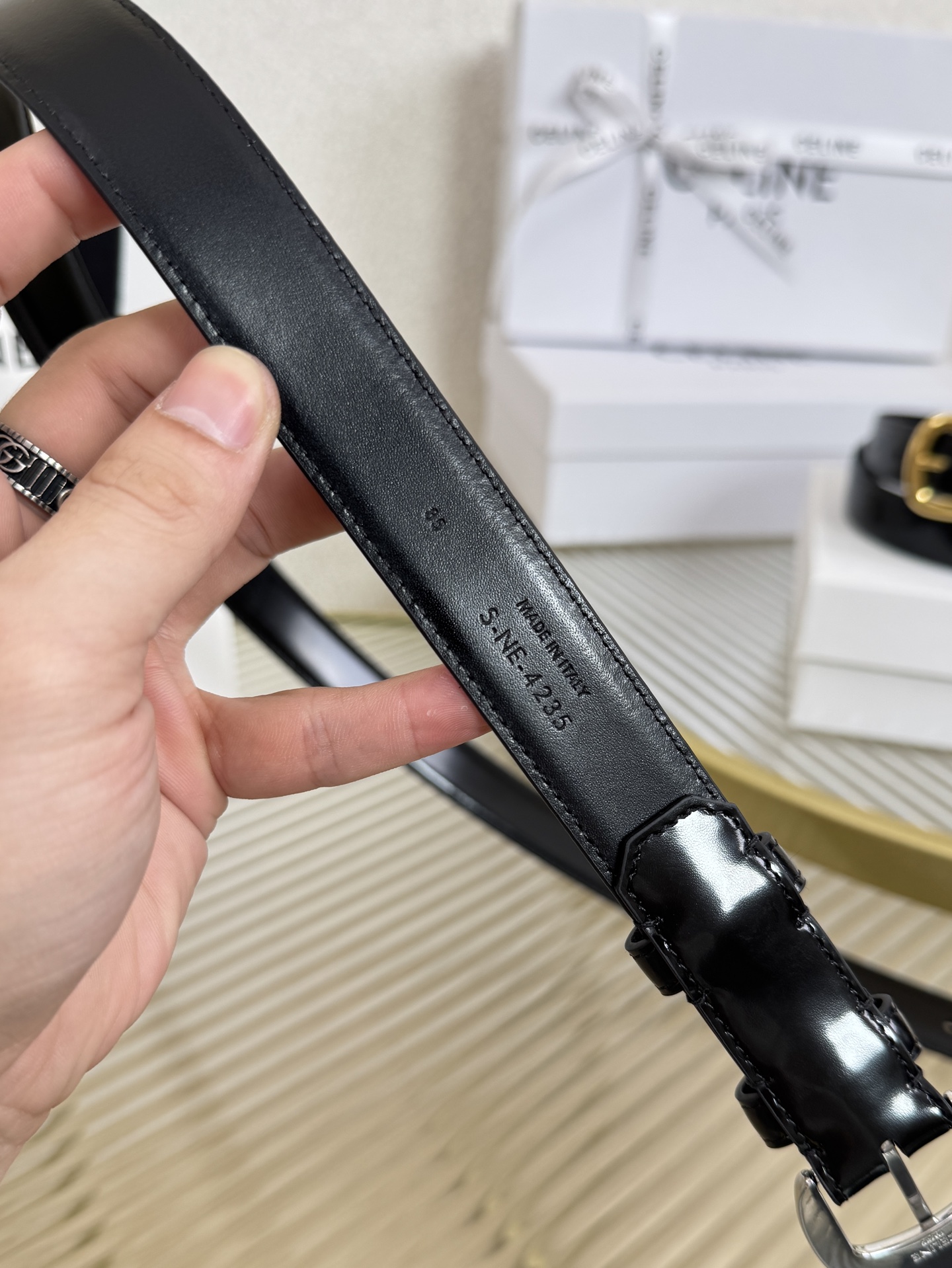 CELINE BELTS - Unisex（45BNN3A0128DG）