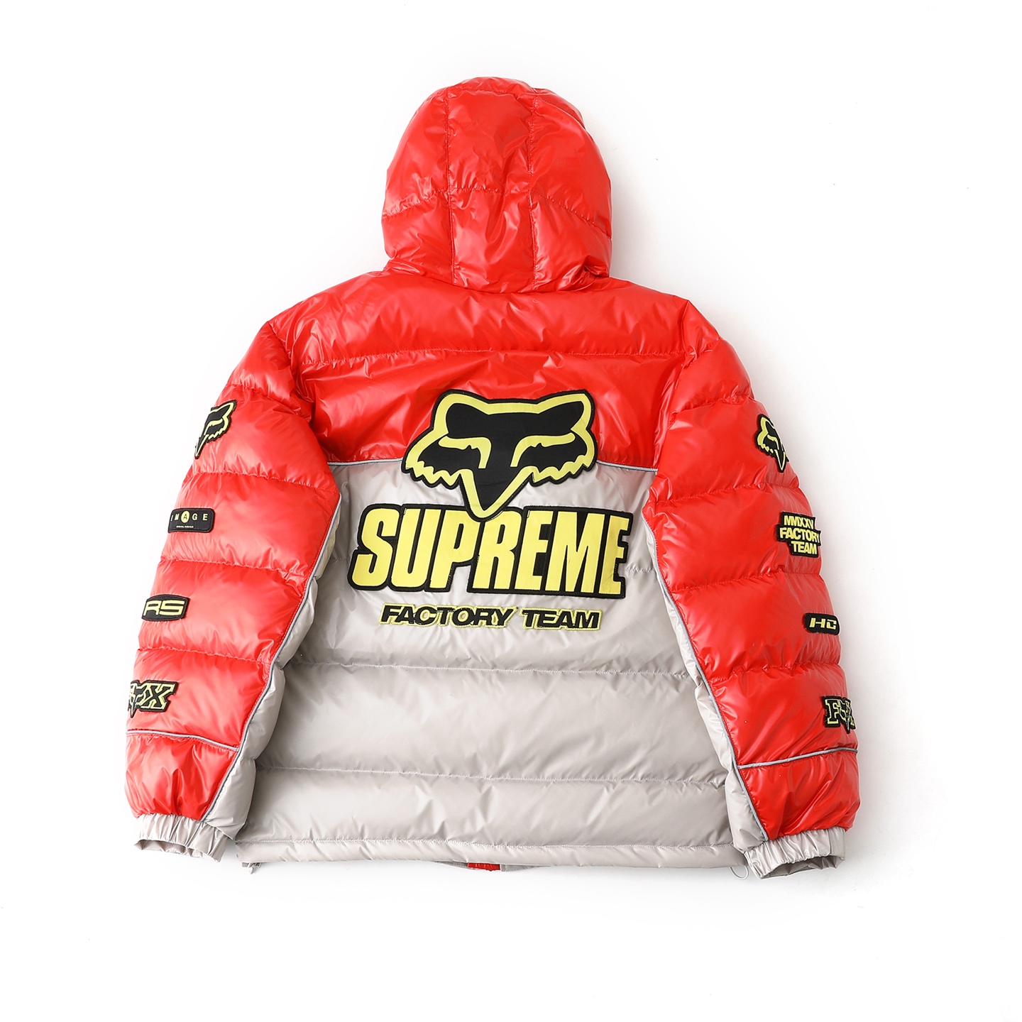 Supreme x Fox Racing Shiny Down Puffer Jacket（SUP-FW25-235）