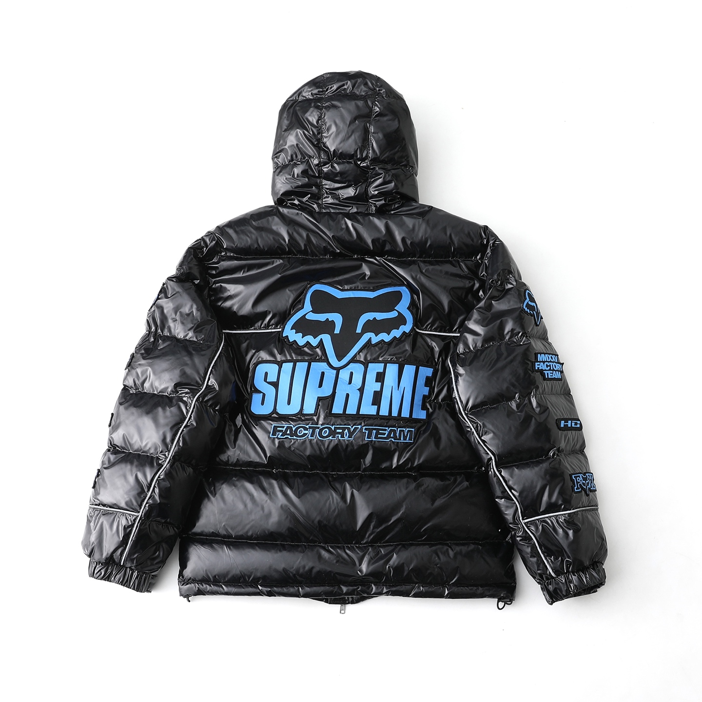 Supreme x Fox Racing Shiny Down Puffer Jacket（SUP-FW25-235）