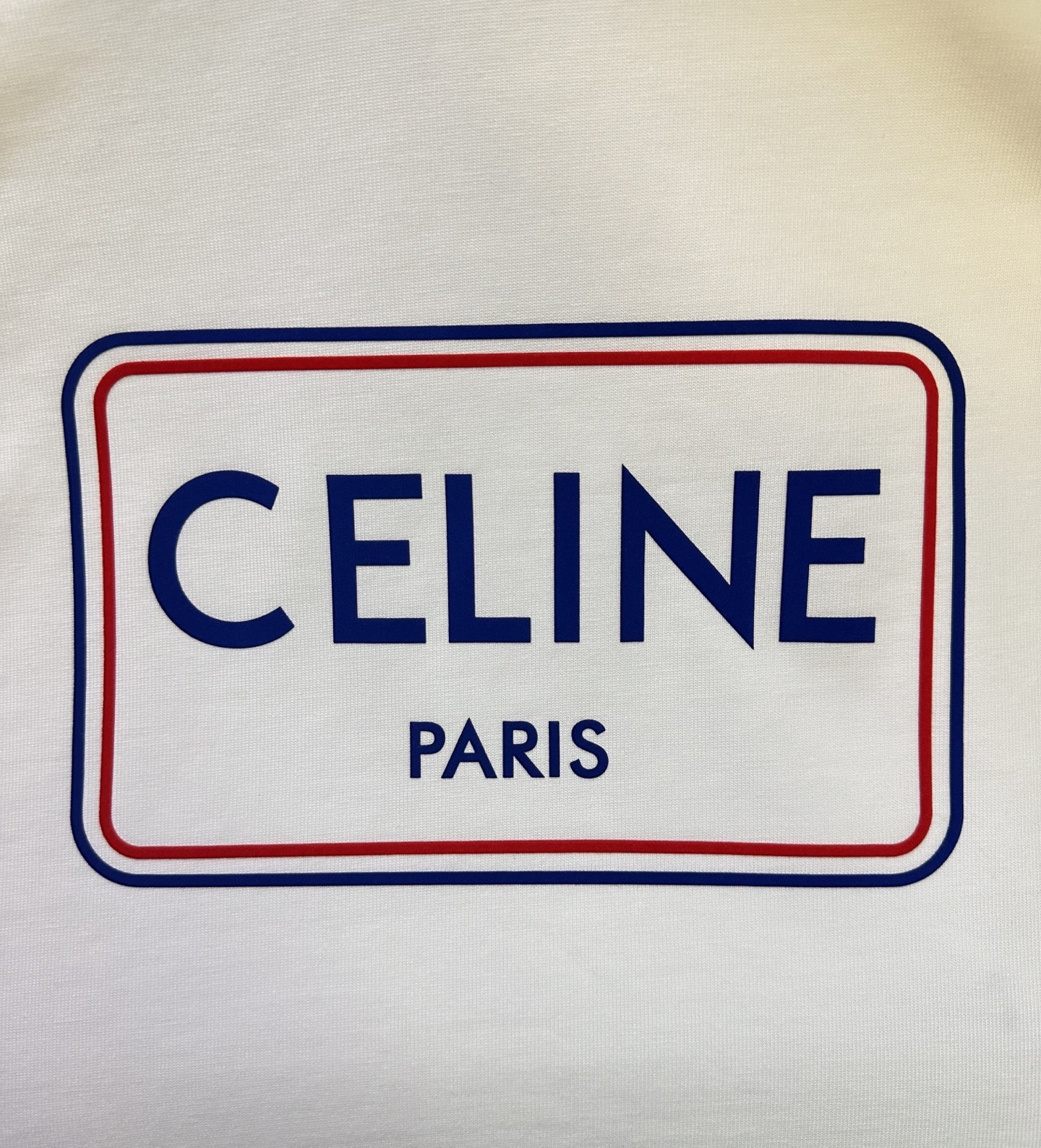 Celine LOOSE T-SHIRT COTTON JERSEY (RX0IA507Z-GIF7）