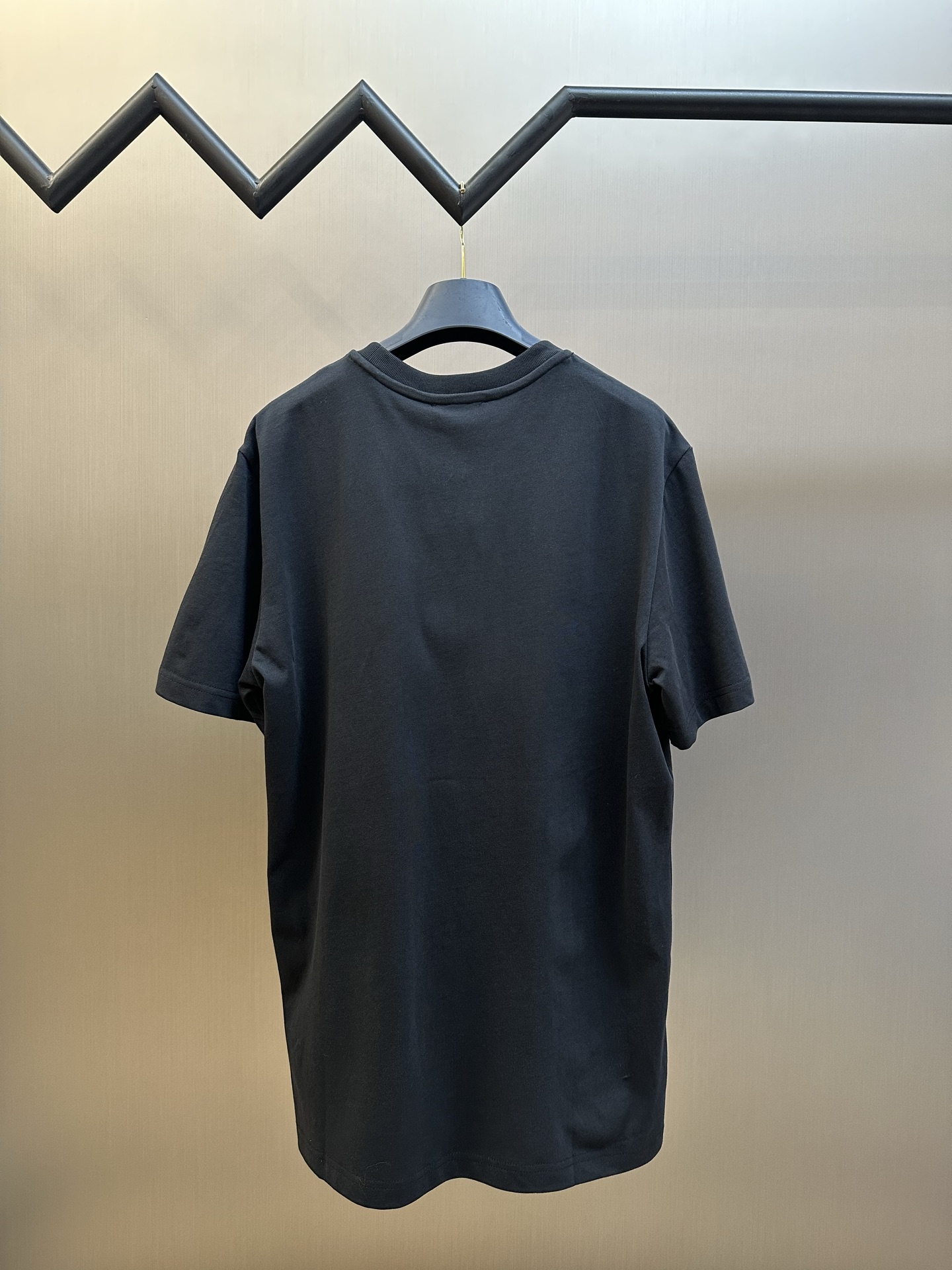 Moncler Embroidered Tricolor Logo Cotton T-Shirt（K20918C0005689AUG778）