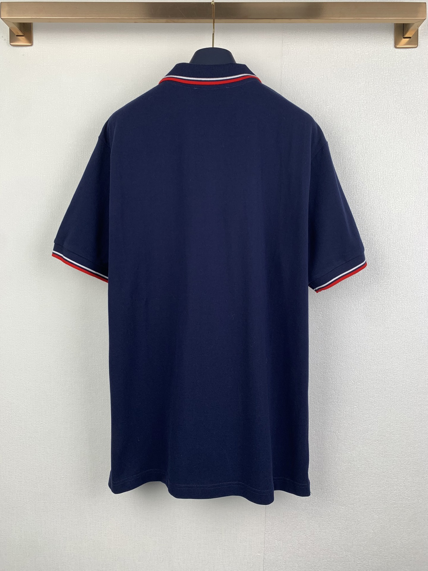  PRADA SJN256 Piqué Rubber Logo Polo Shirt (SJN256-322-F01AE）