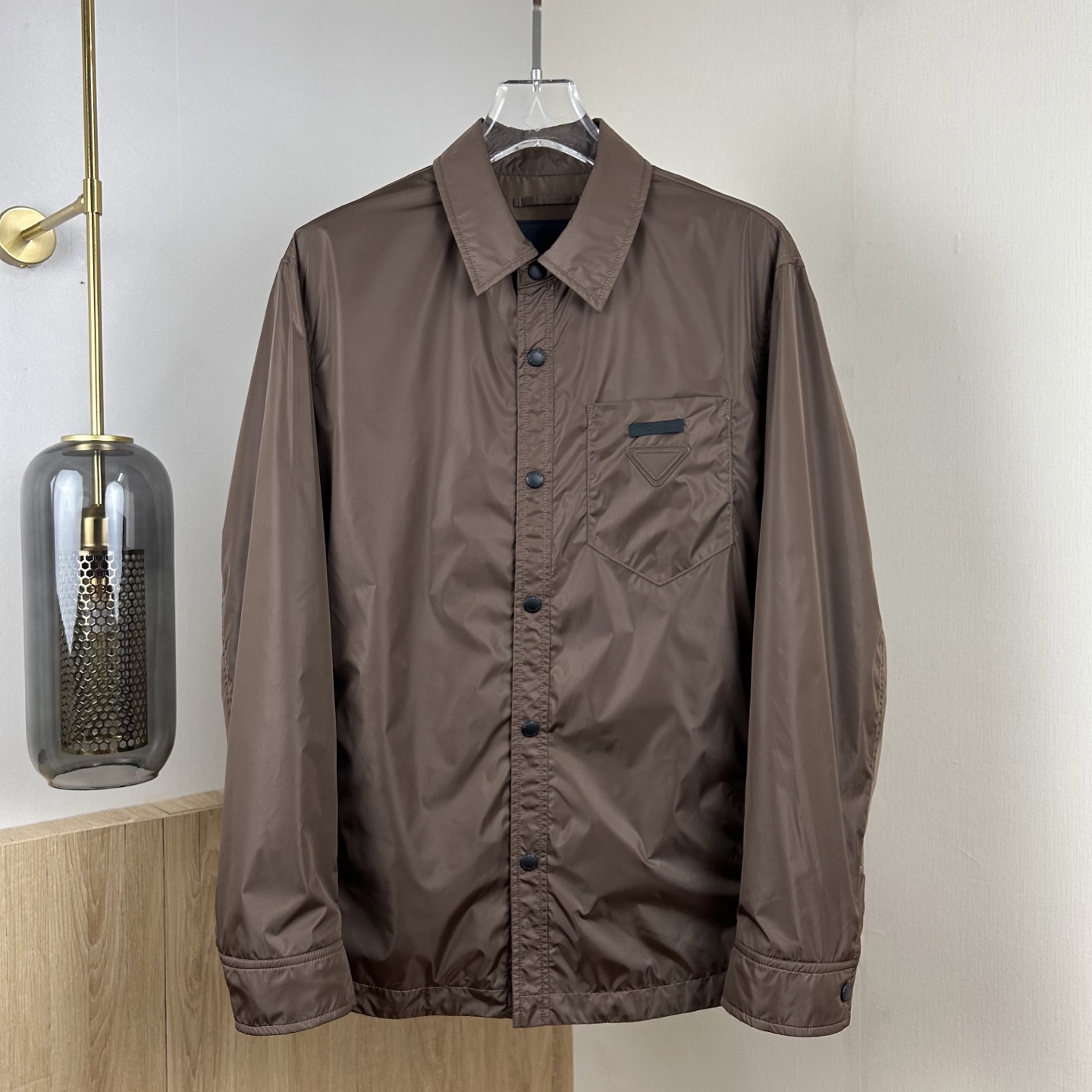 Prada long-sleeved nylon shirt(PR2025003）