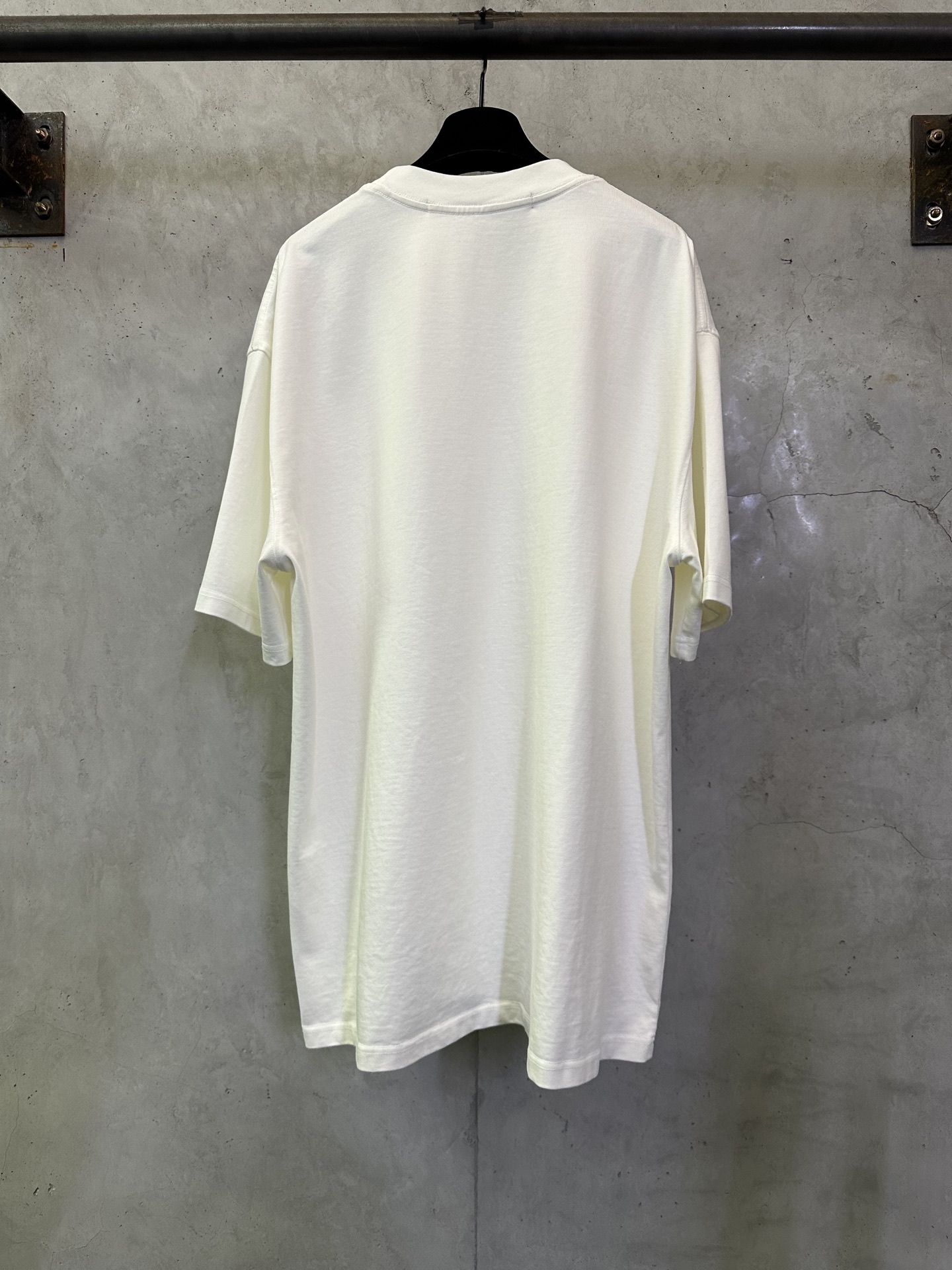 alexanderwang Puff Logo Short Sleeve Tee (UCC1261894-black）