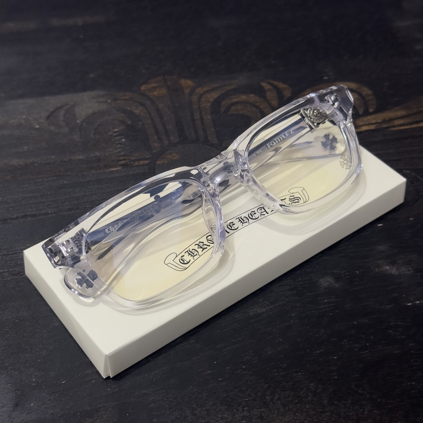 Chrome Hearts Foti Square Glasses(CHROME HEARTS 429)