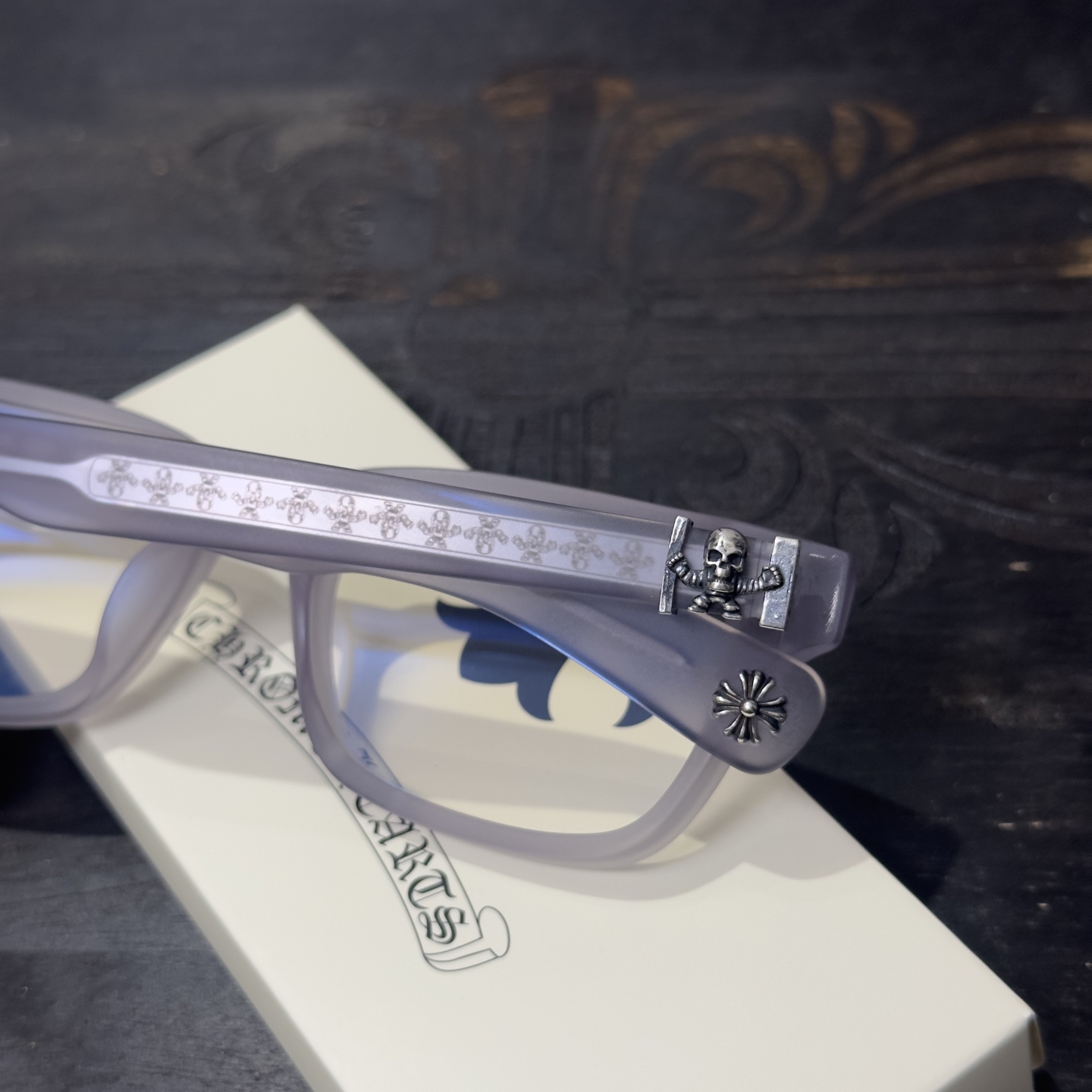 Chrome Hearts Foti Square Glasses(CHROME HEARTS 429)